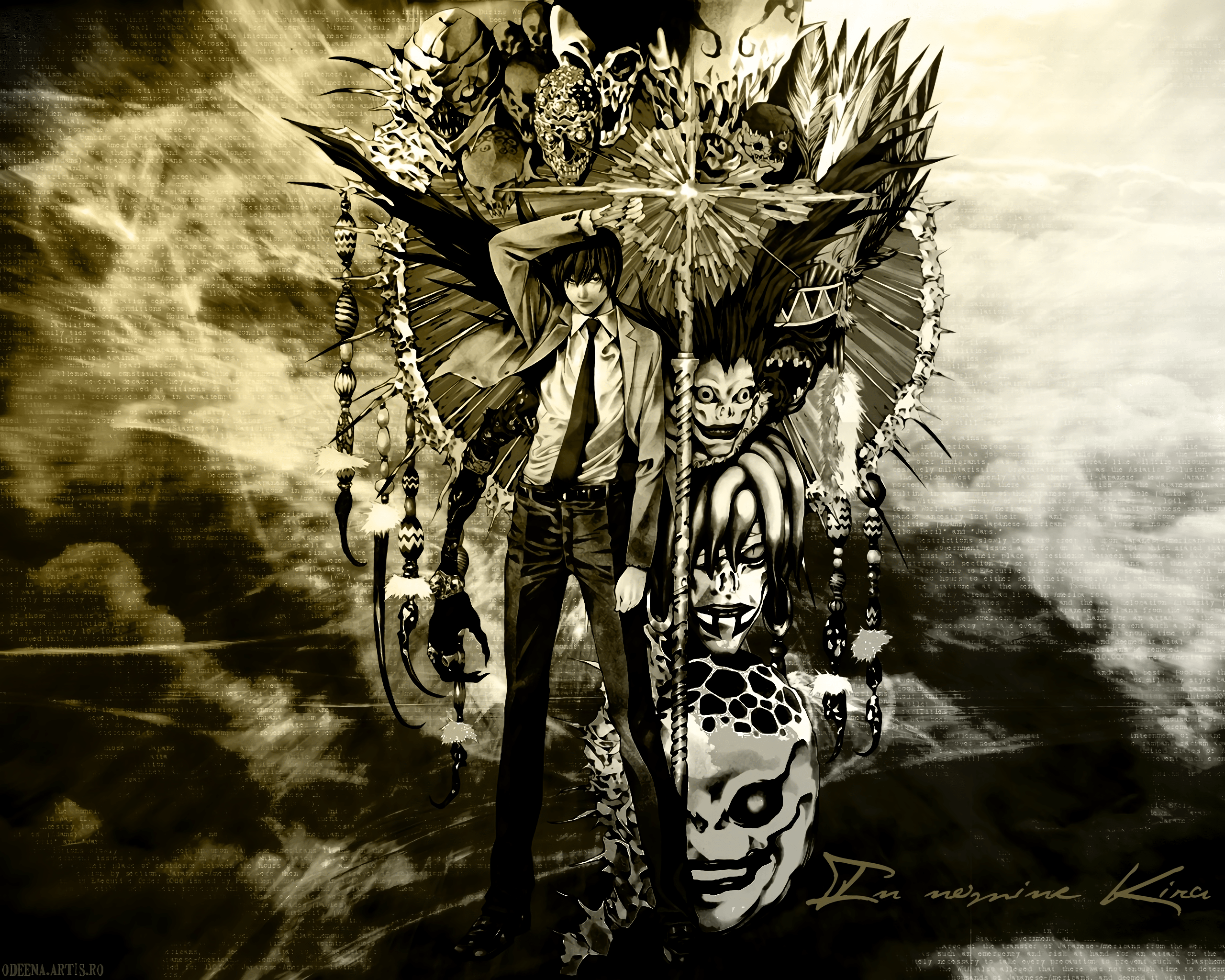 2560x2048 Death Note Wallpaper:2560x2048
