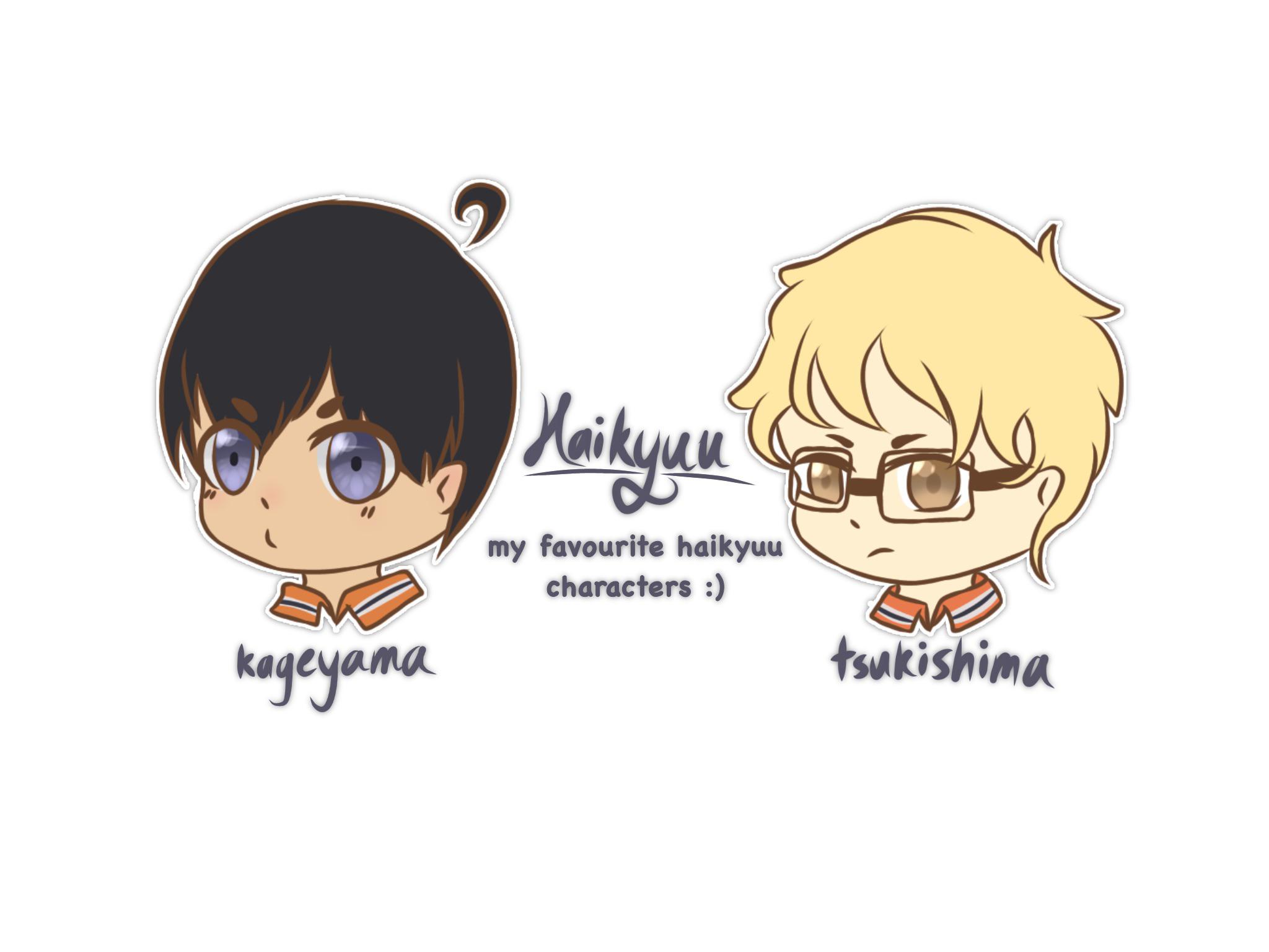 2048x1536 Chibi fanart tôi thực hiện (kageyama