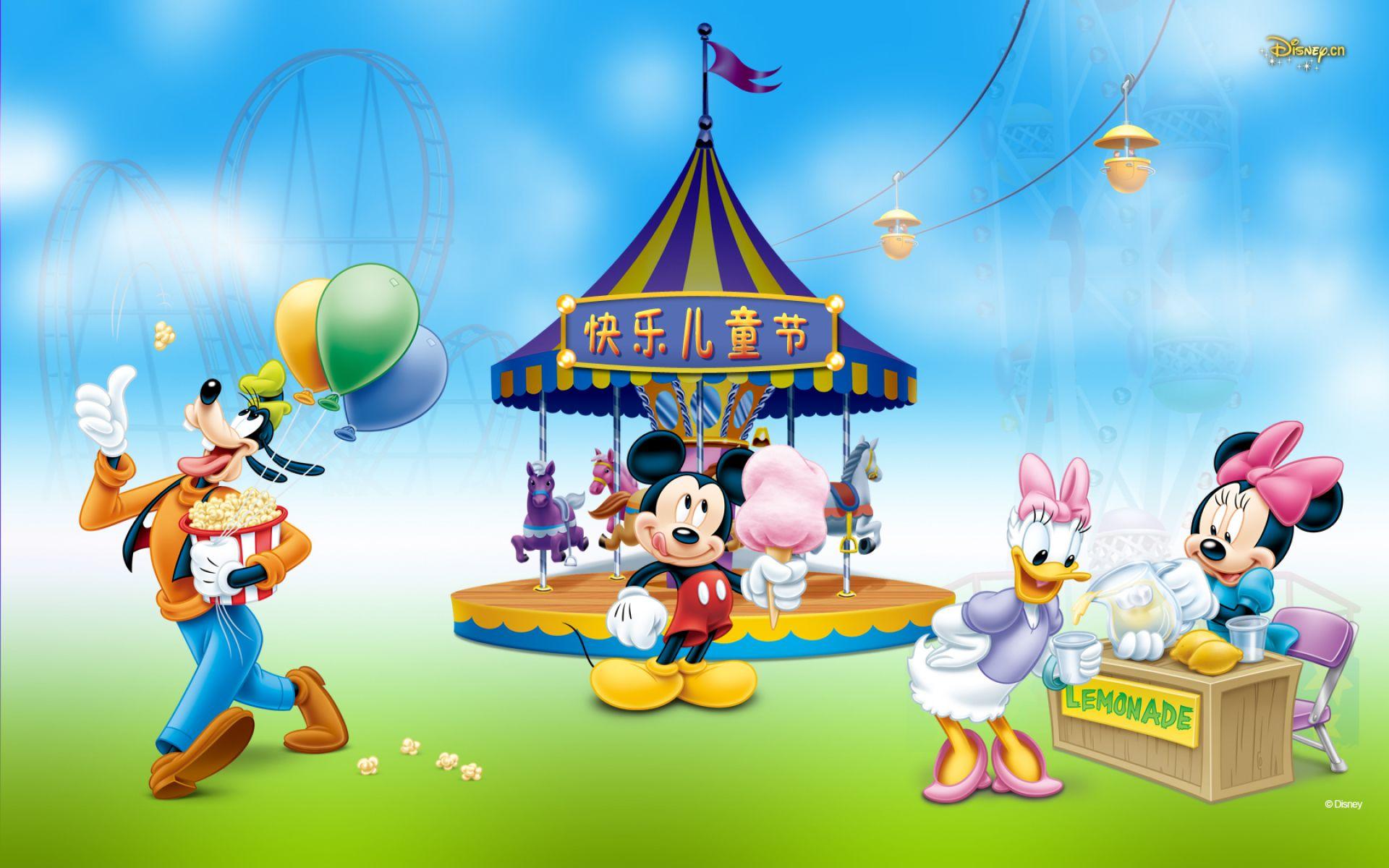 1920x1200 Mickey Mouse & Friends FunFair wallpaper. Mickey Mouse & Friends FunFair