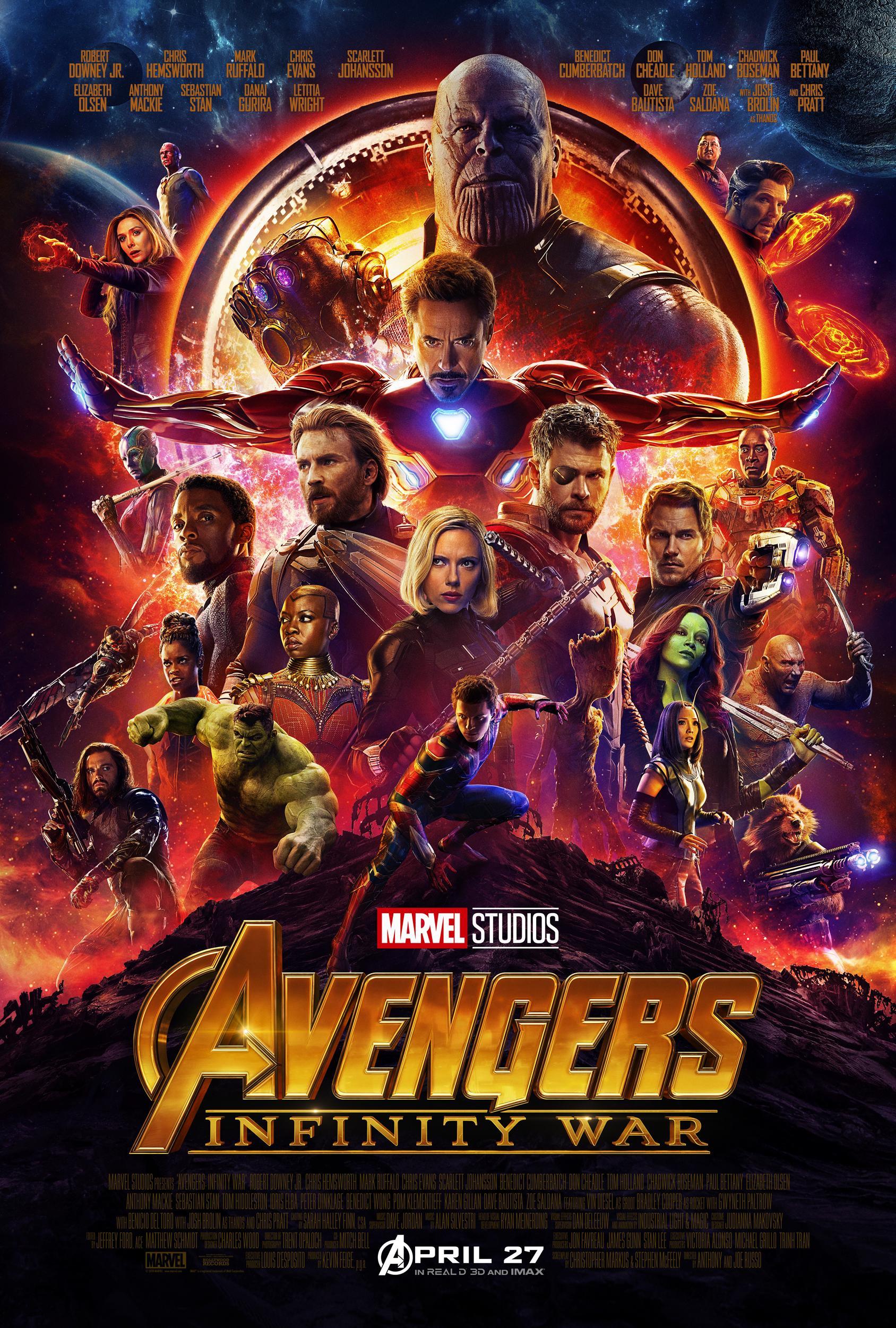 1688x2500 New Avengers: Infinity War Poster in High Resolution