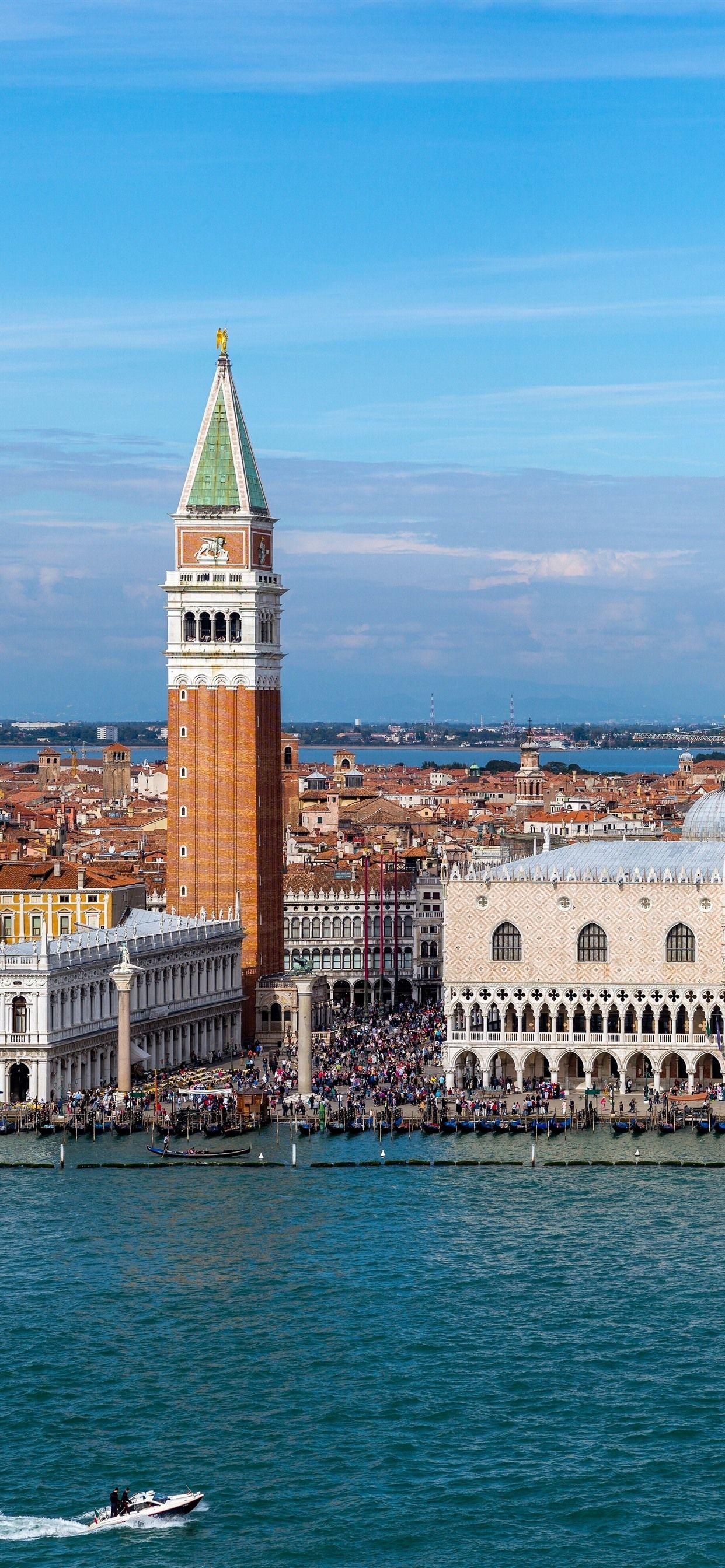 1242x2688 Venice, Italy, Palace, City, Buildings, River, Boats 1242x2688 IPhone 11 Pro XS Max Wallpaper, Background, Picture, Image
