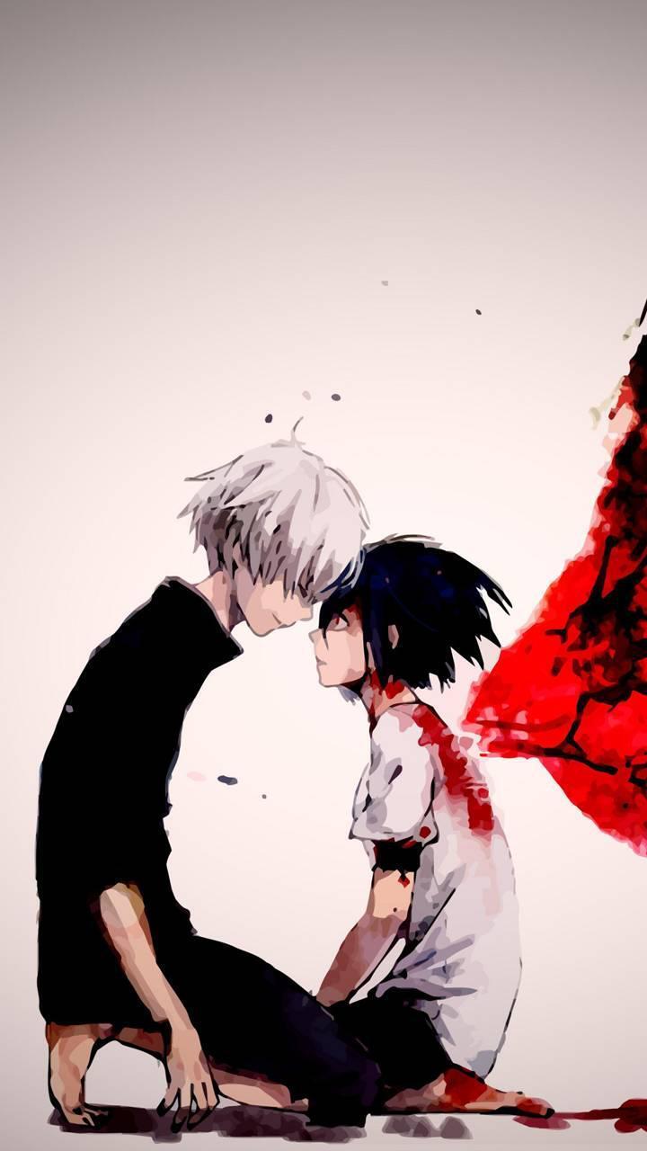 720x1280 Tokyo Ghoul Mobile Wallpaper Kaneki X Touka
