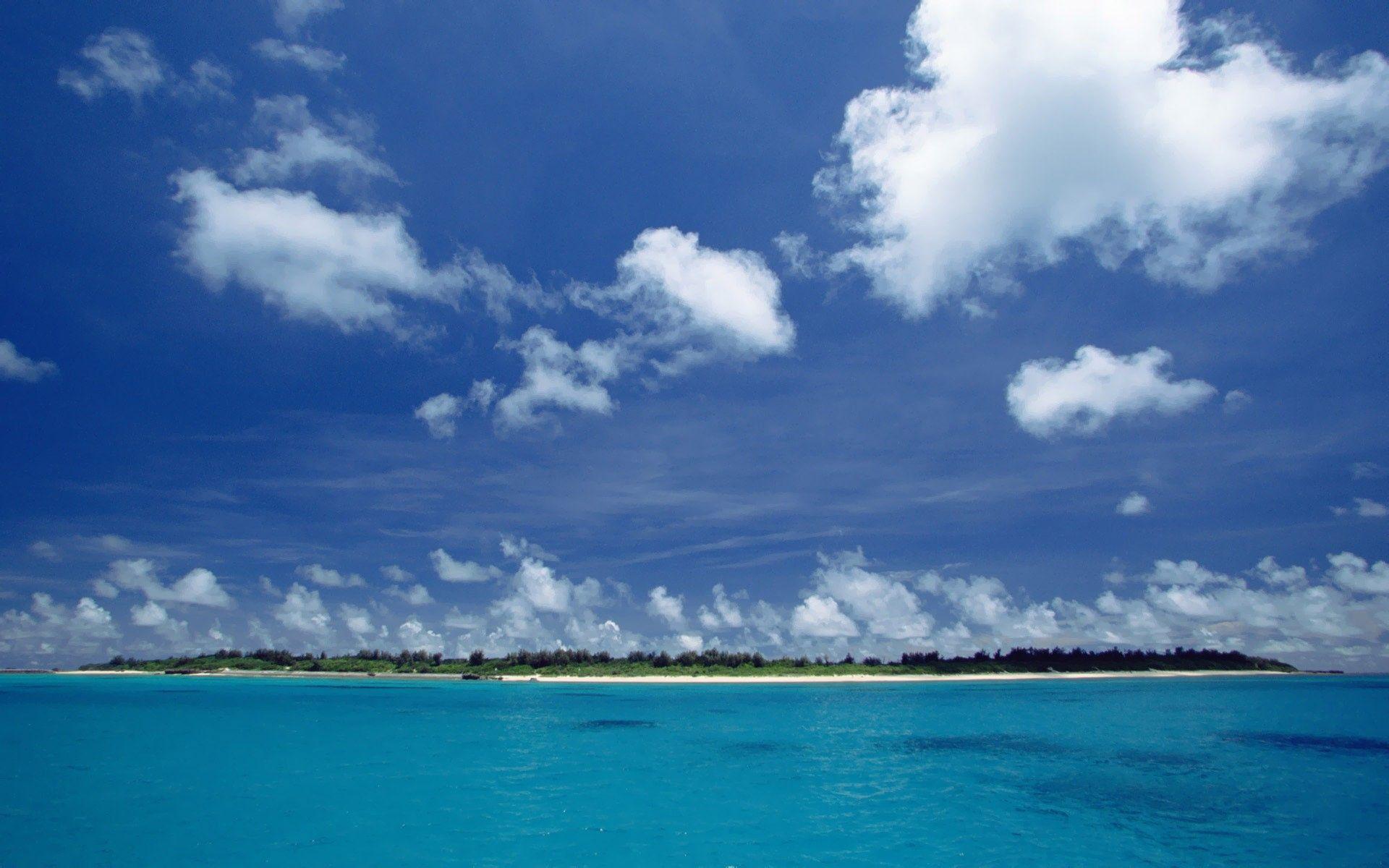 1920x1200 Clear Nature Aquamarine Beautiful Beaches Ocean Okinawa Sky Beach
