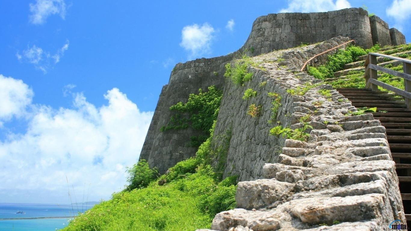 1366x768 Stairway to Heaven! Okinawa. Coming of Age on Okinawa, Ryukyu