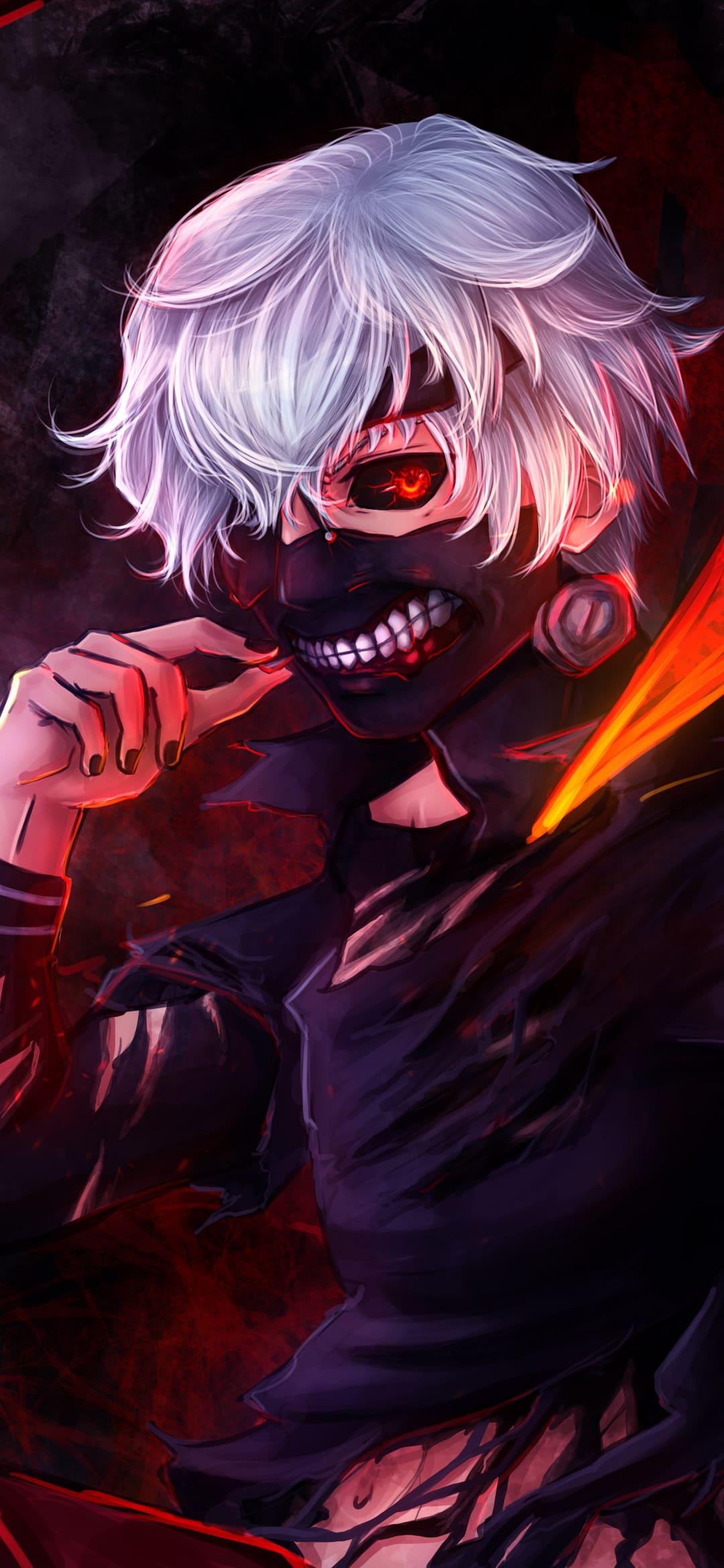 1080x2340 Tokyo Ghoul Phone Wallpaper [ Android, Mobile & Smartphone ]