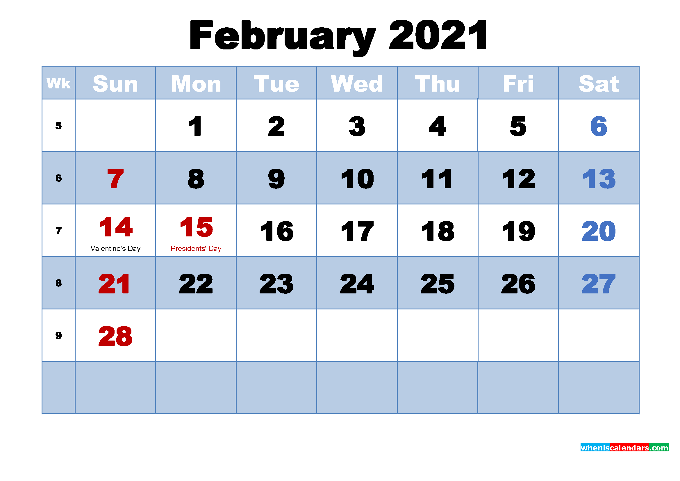 Featured image of post Calendar Of February 2021 With Holidays : Join the celebration nation by finding out what we are celebrating tomorrow, notices on freebies and special deals for national days from businesses around the country as well as.