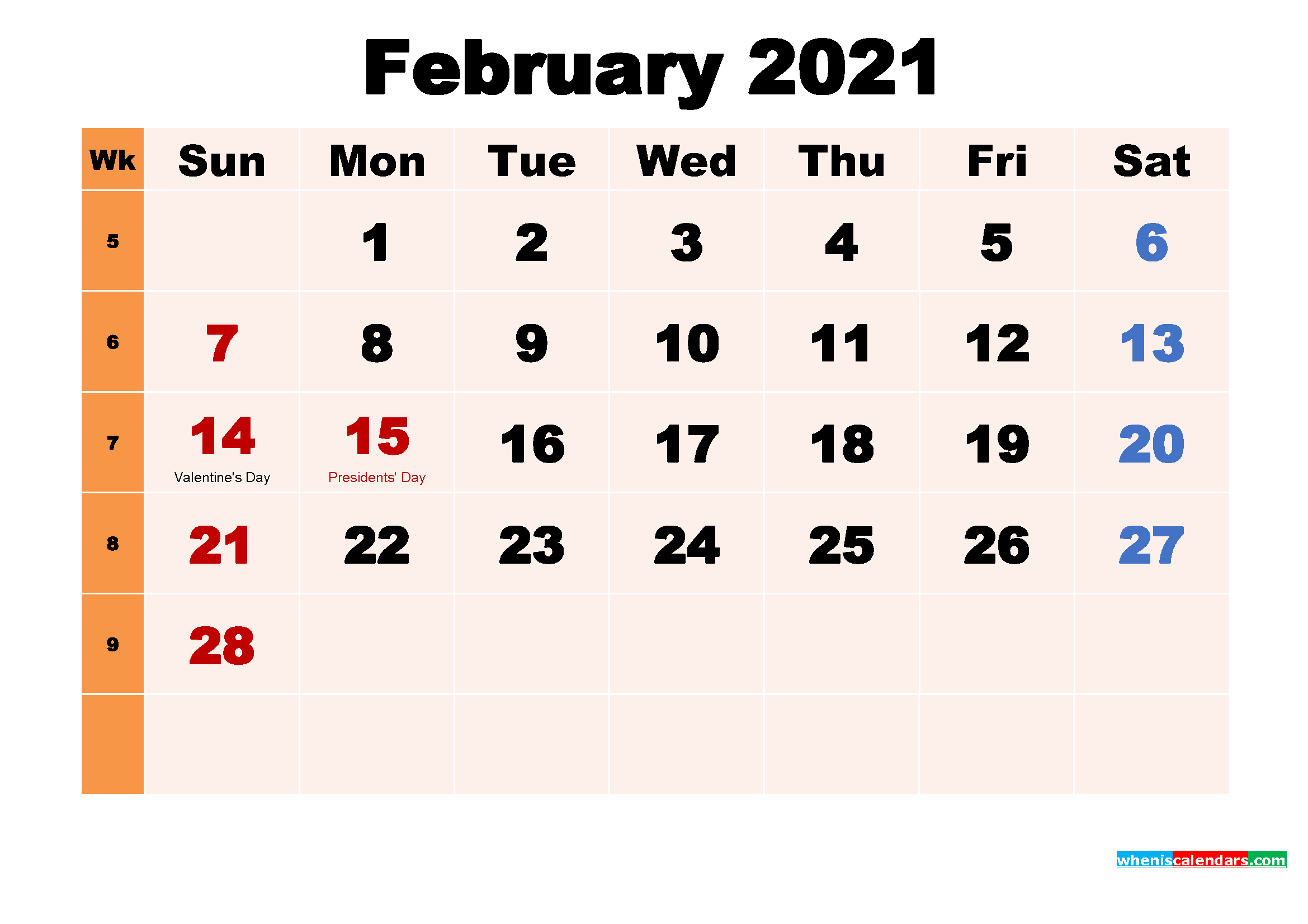Featured image of post January And February Calendar 2021 With Holidays - February 2021 funny holiday calendar.