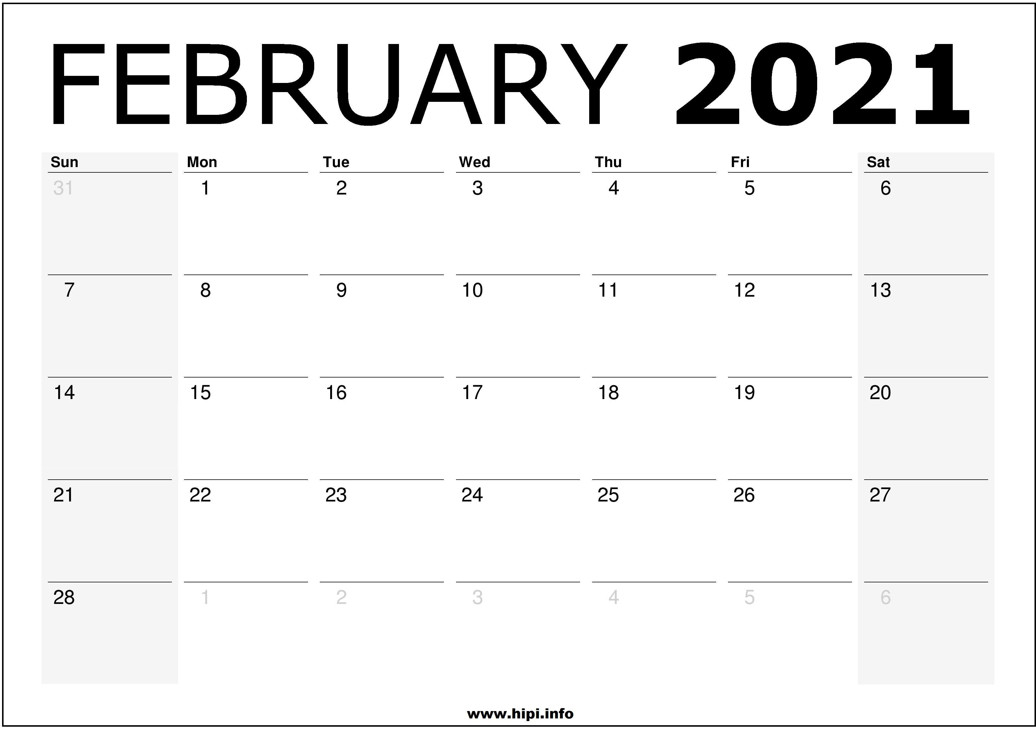 Featured image of post Feb 2021 Calendar Background