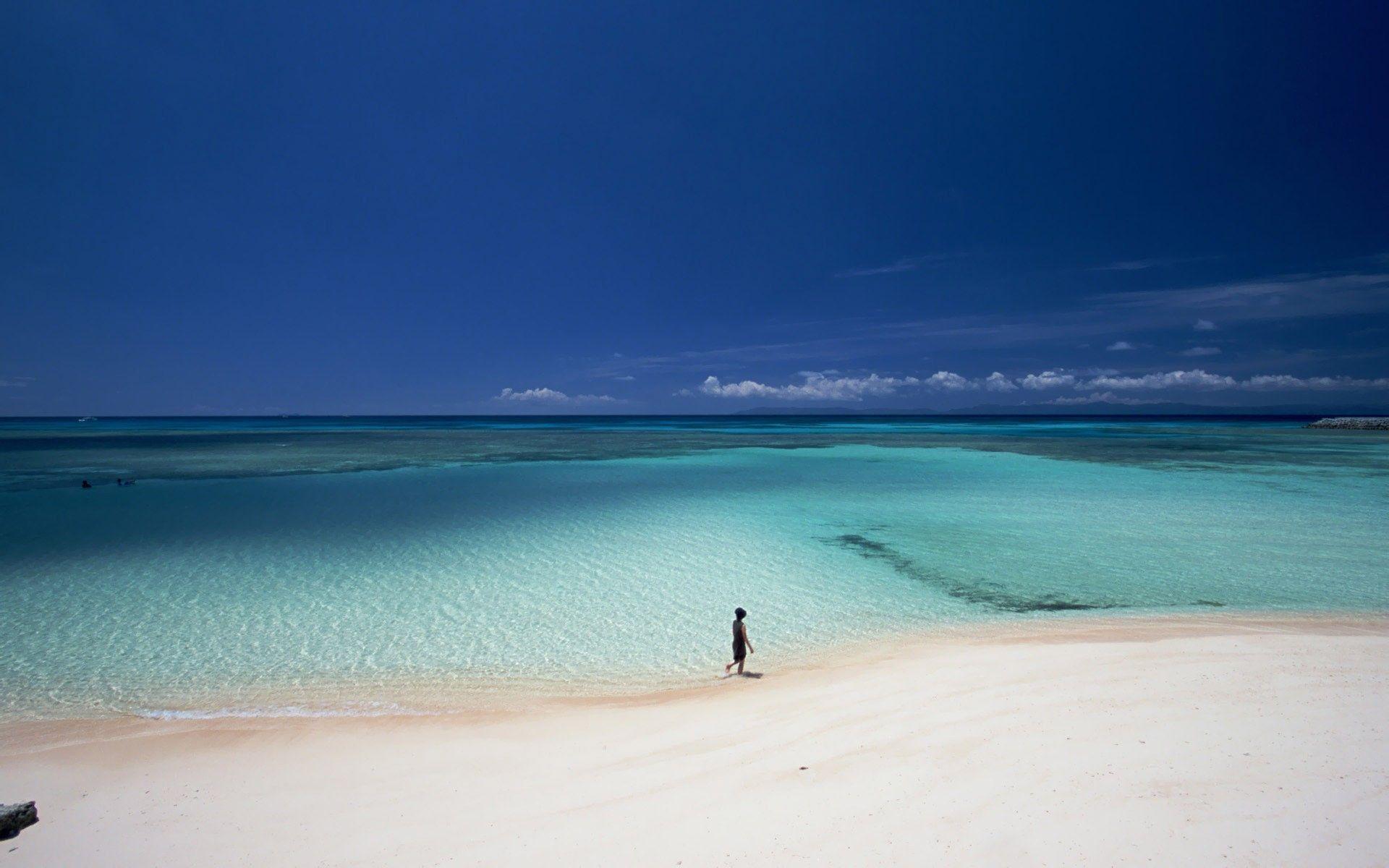 1920x1200 Beaches: Beaches Okinawa Ocean Japanese Japan Attractions Tourist