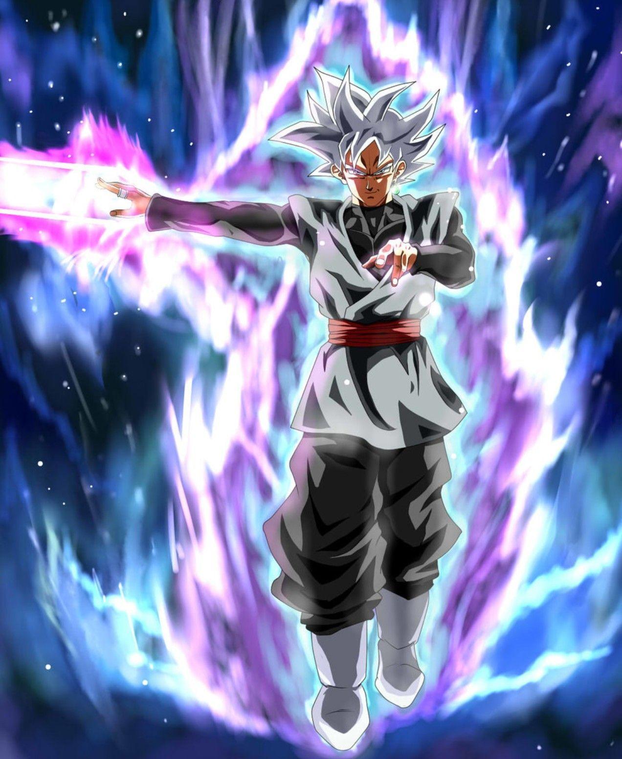 SSR Black Goku 4K wallpaper download