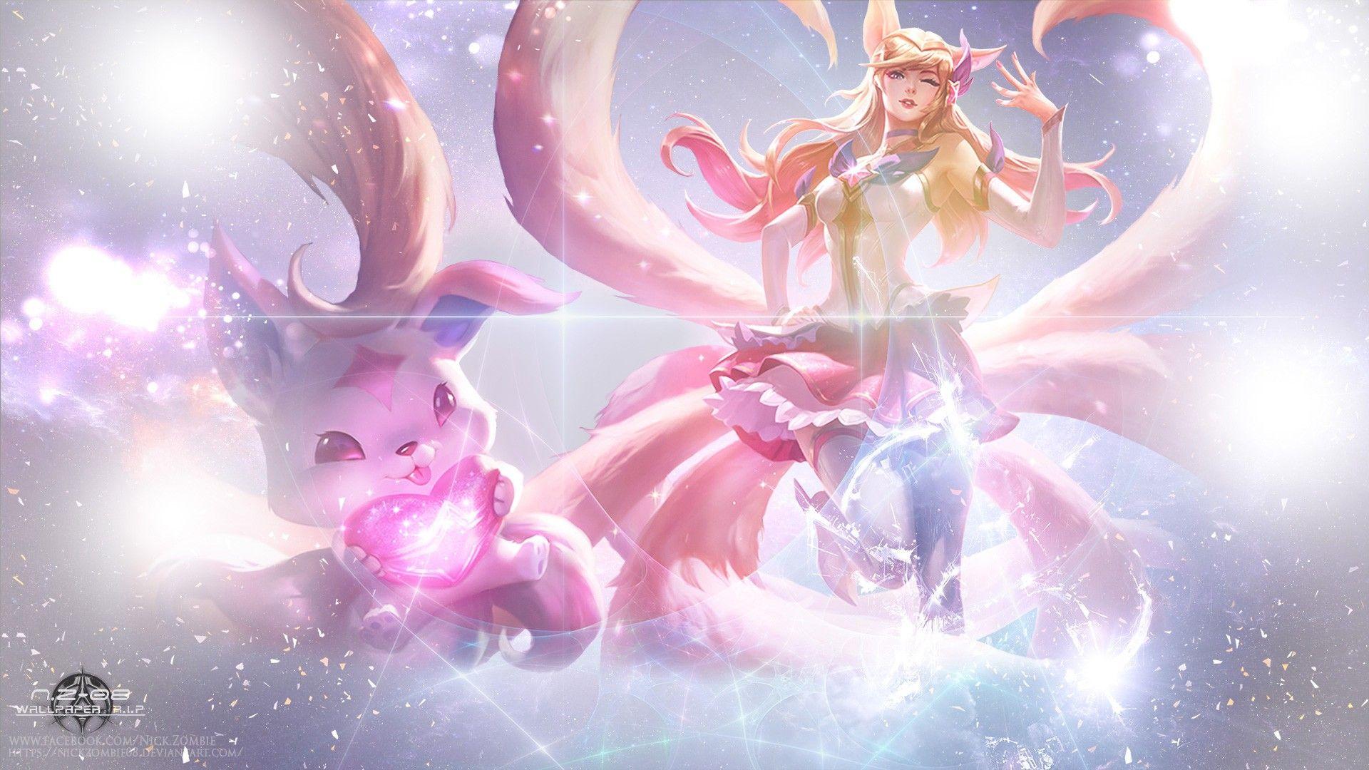 1920x1080 Star Guardian Ahri. Wallpaper & Fan Arts. League Of Legends