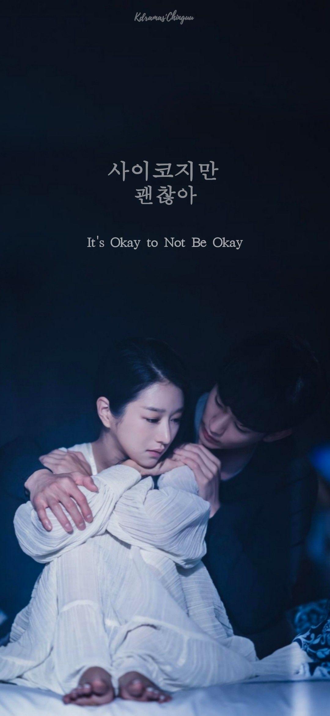 1080x2340 Kim Soo Hyun & Seo Ye Ji's Okay to Not Be Okay di 2020. Aktor, Selebritas, Seni dinding buatan sendiri