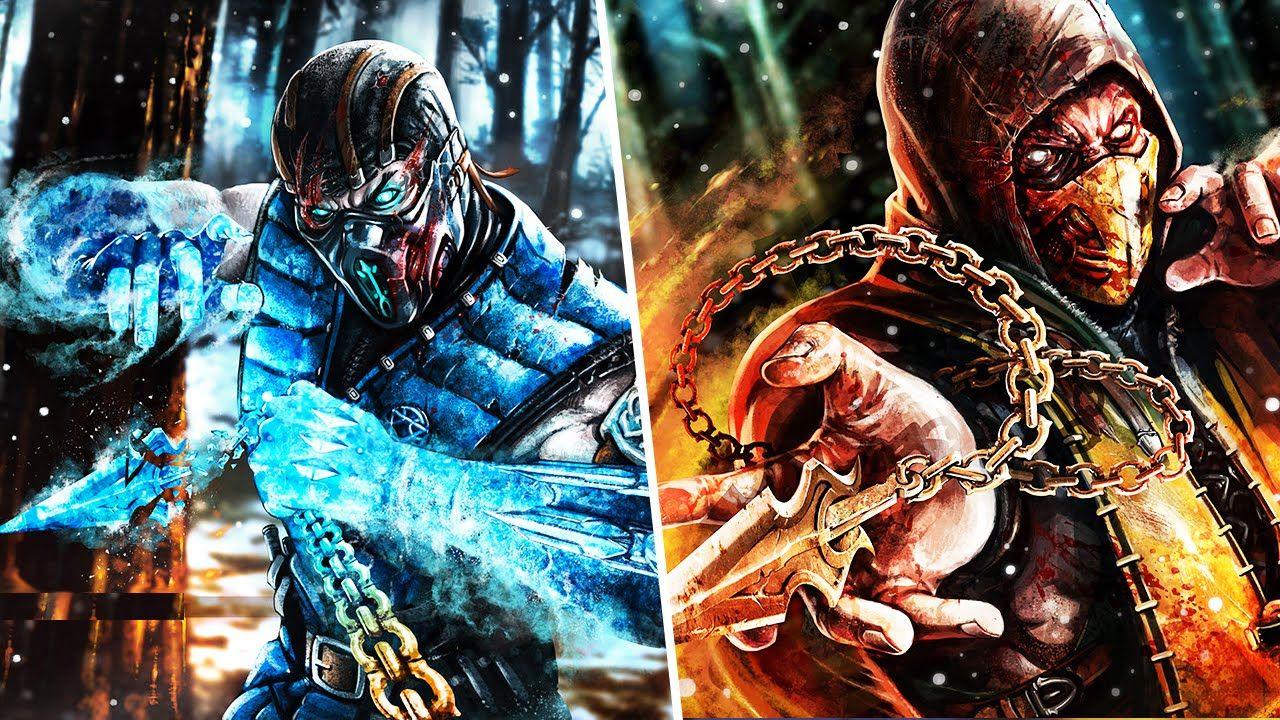 1280x720 Sub Zero & Scorpion VS Batman & Deathstroke (Arkham Version)