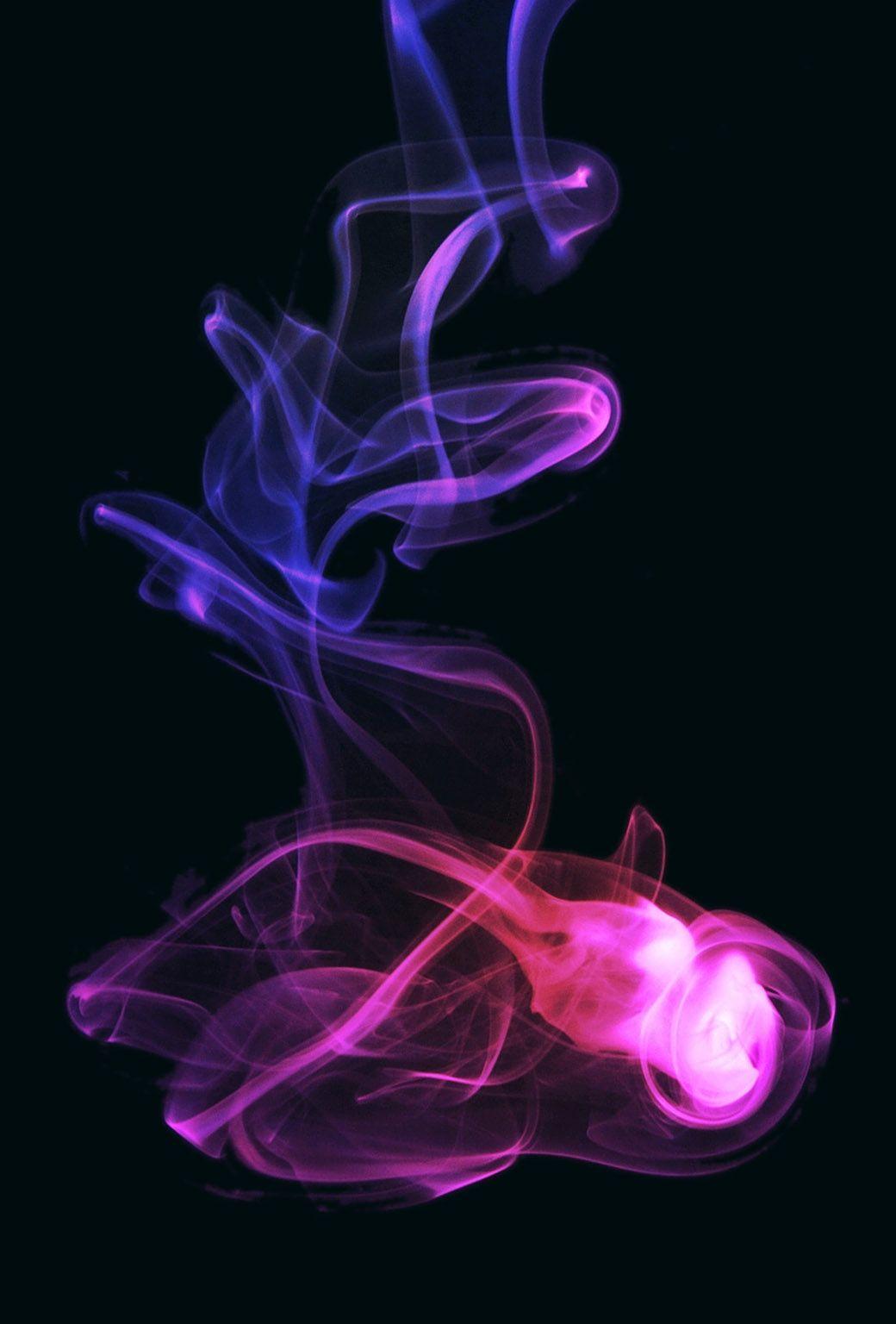 1040x1536 Free iOS Parallax Wallpaper Pink smoke