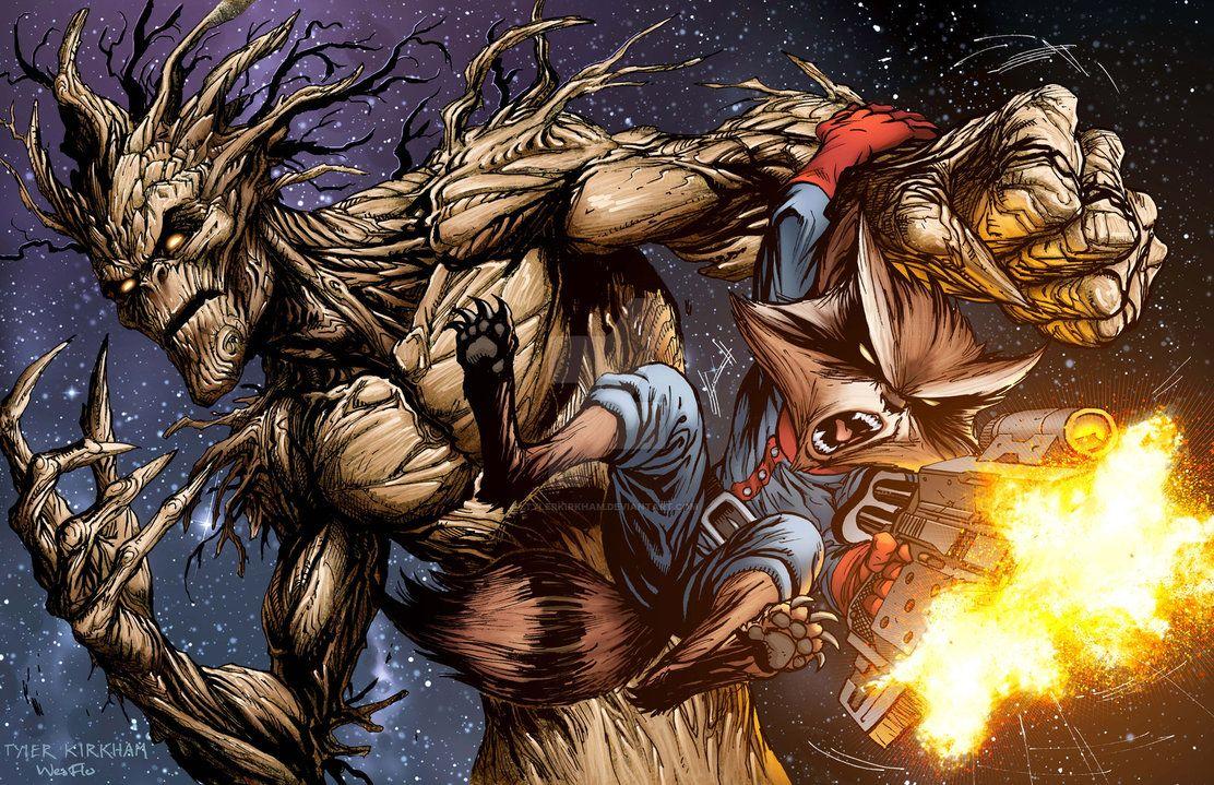 1112x719 Rocket And Groot Wallpaper (1112x719 px, 0.26 Mb)