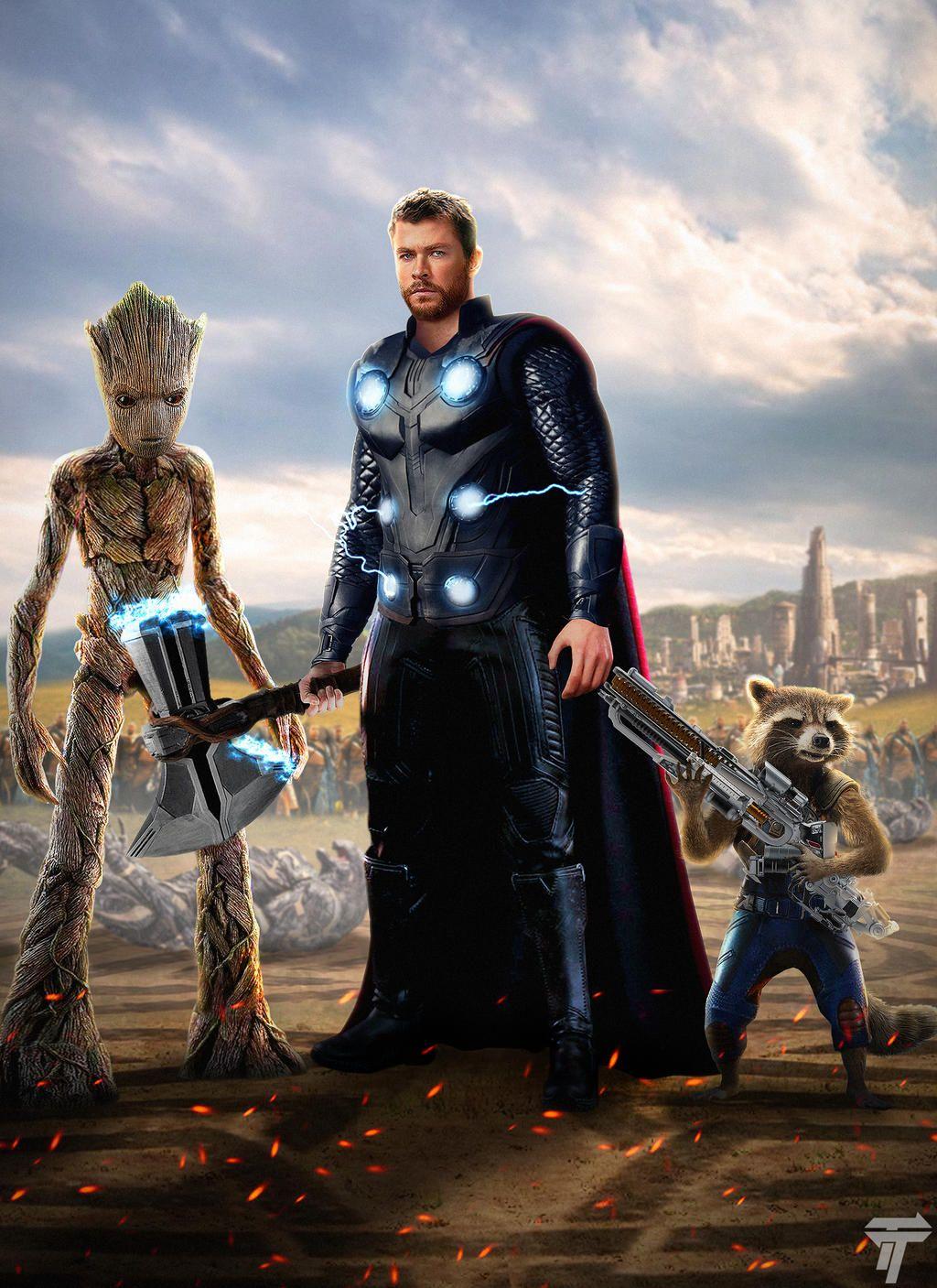 1024x1407 Free download Thor Rocket and Groot by Timetravel6000v2 [1024x1407] for your Desktop, Mobile & Tablet. Explore Thor, Rocket And Groot Wallpaper. Thor, Rocket And Groot Wallpaper, Groot and Rocket