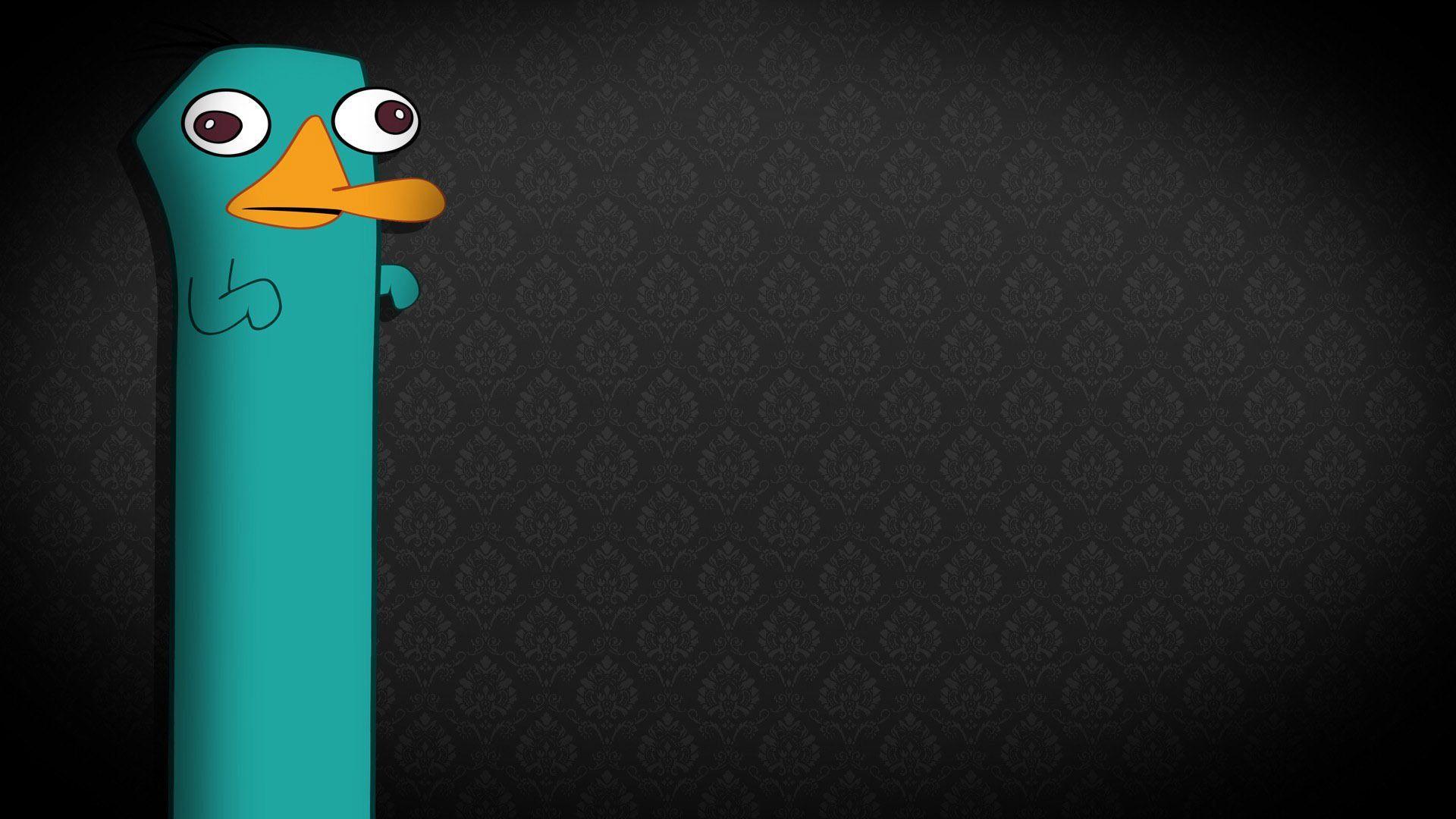 Perry the platypus  Perry the platypus Disney canvas paintings  Platypus