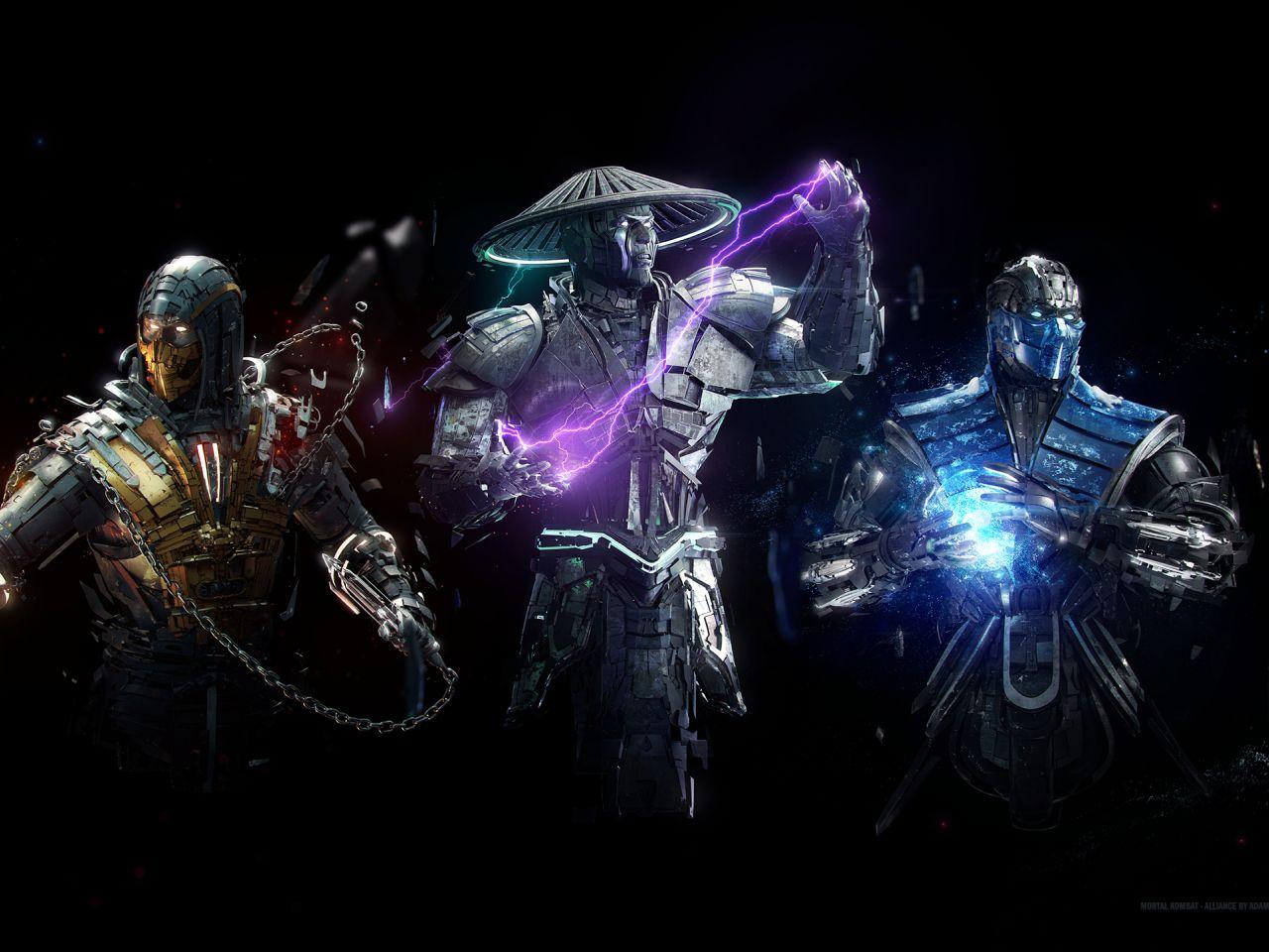 1280x960 Raiden Scorpion And Sub Zero 1280x960 Resolution Wallpaper, HD Games 4K Wallpaper, Image, Photo And Background