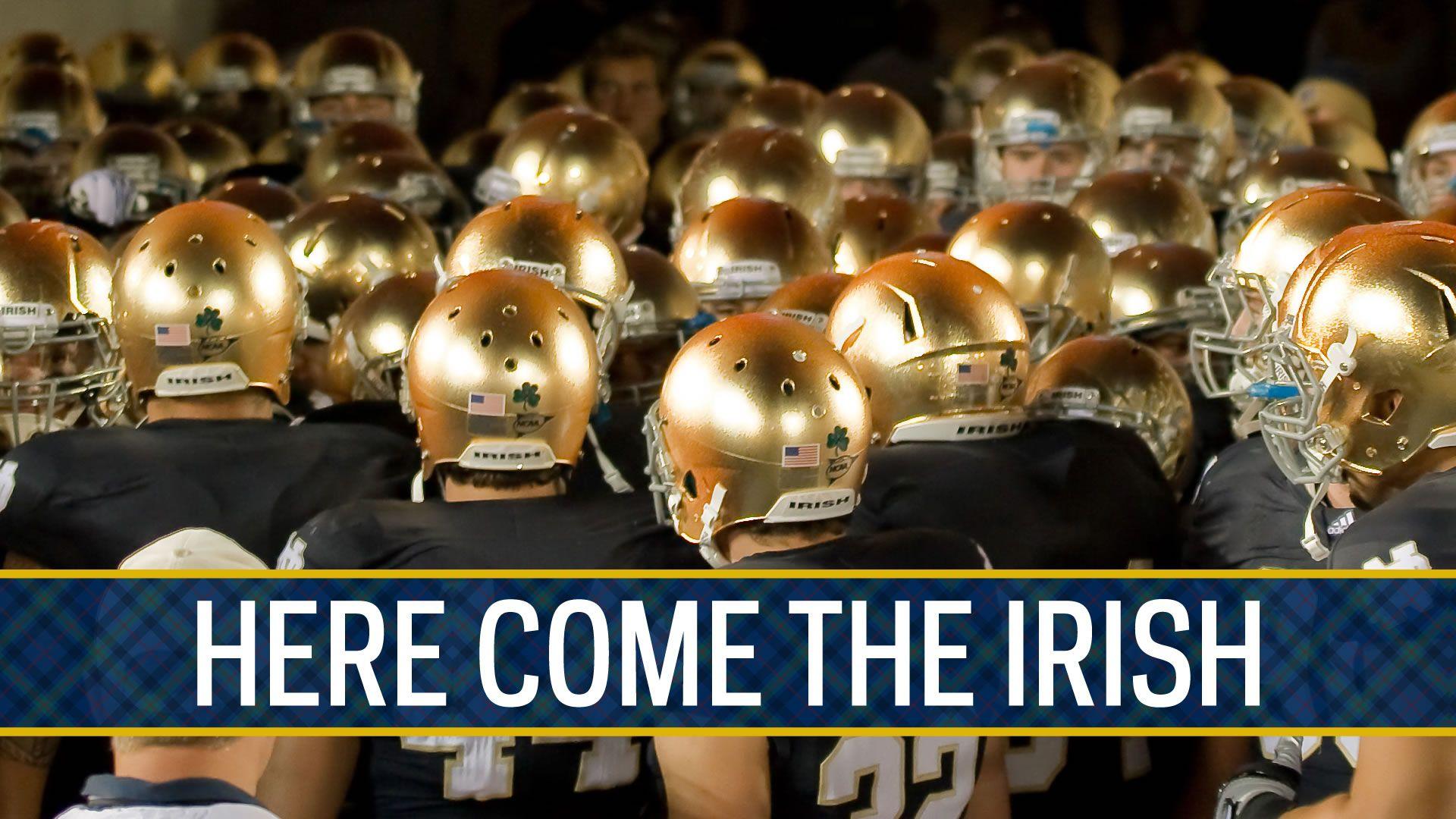 1920x1080 Wallpaper // Proud to Be ND // University of Notre Dame