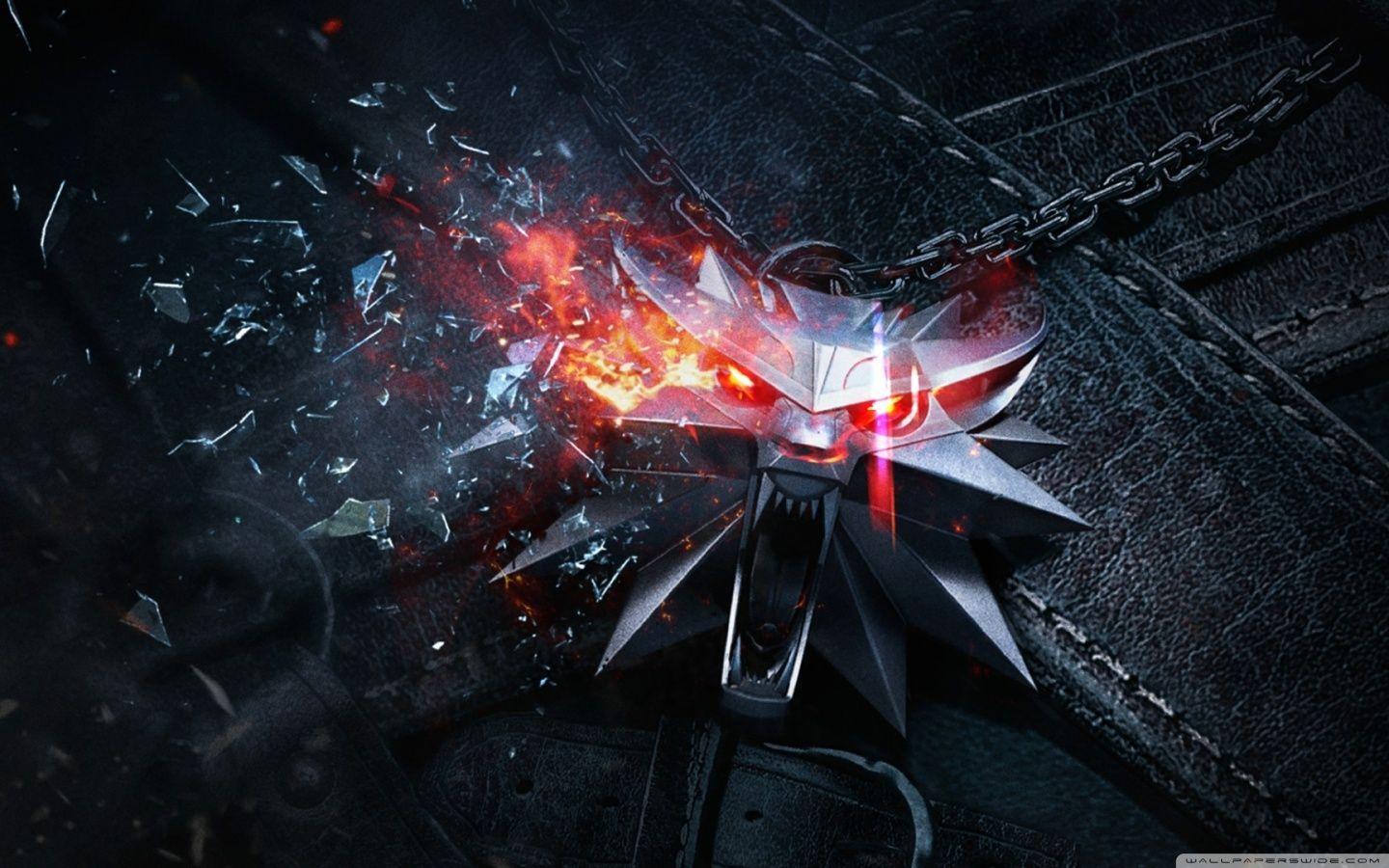 1440x900 Witcher 3 Logo Wallpaper Widescreen. The witcher The witcher wild hunt, The witcher