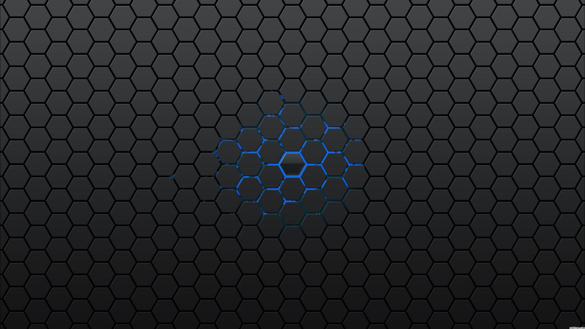 1920x1080 Hexagon Background Background for Free PowerPoint Templates