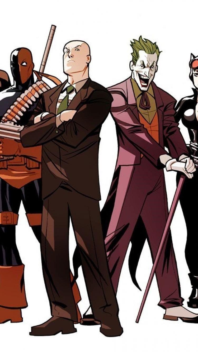 750x1334 Dc Comics The Joker Villains Wallpaper Desktop Background