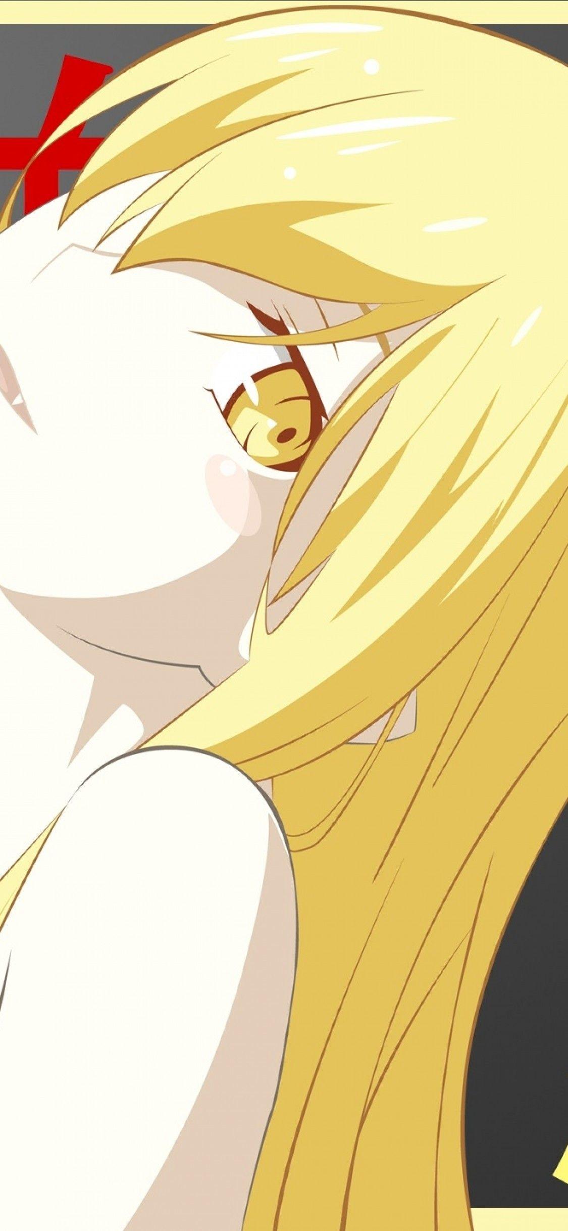 1125x2436 Shinobu Oshino Wallpaper HD