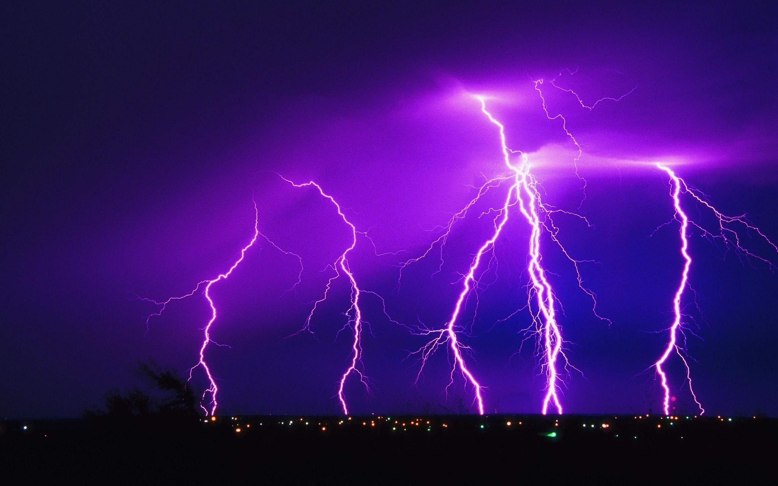 lightning storm wallpaper