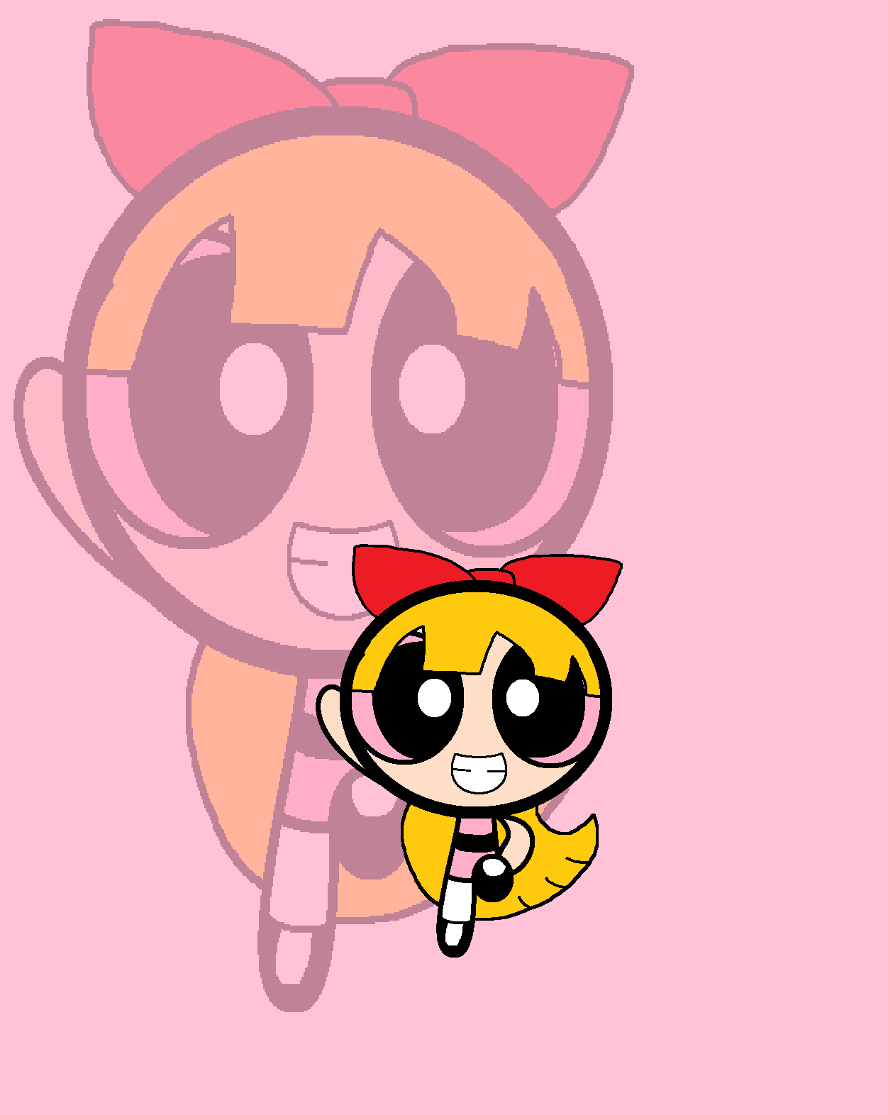 1252x1572 Smile HD Blossom version. (powerpuff girls) Wallpaper