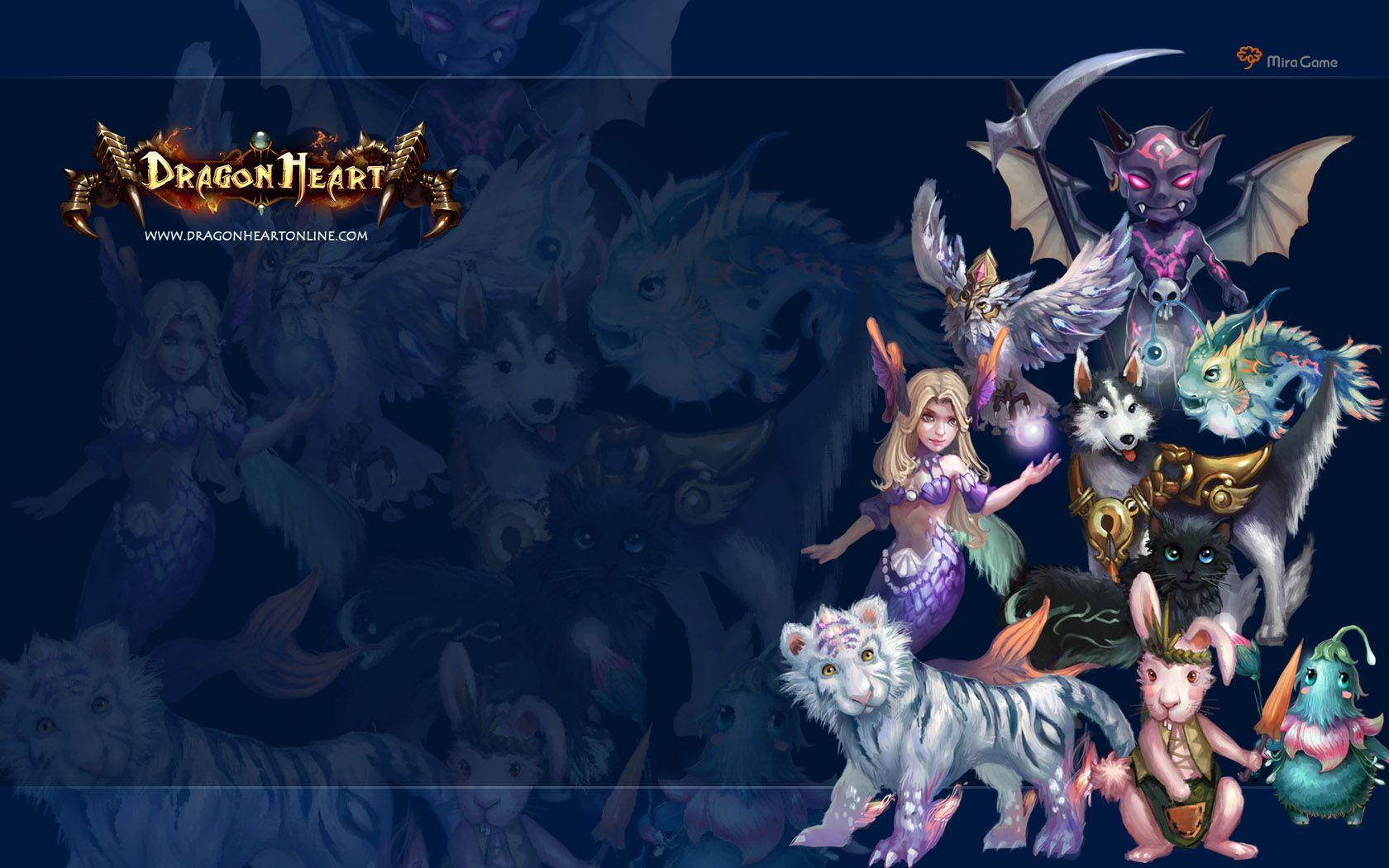 1680x1050 Dragon Heart Online