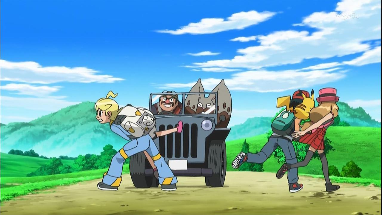 1280x720 Pokemon XY and Serena Photo