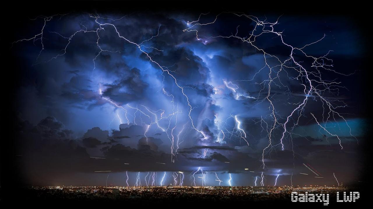 1280x720 Storm Wallpaper for Android