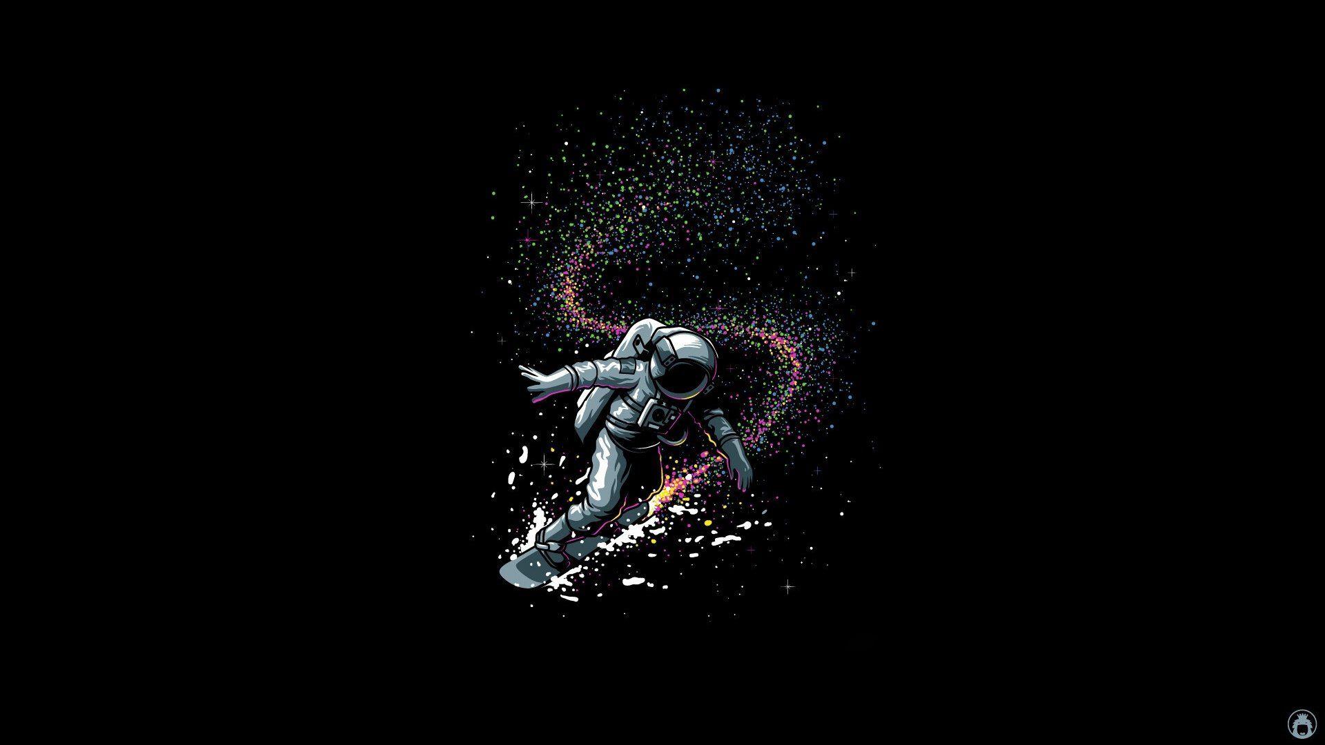 Black Astronaut Wallpapers - Top Free Black Astronaut Backgrounds - WallpaperAccess