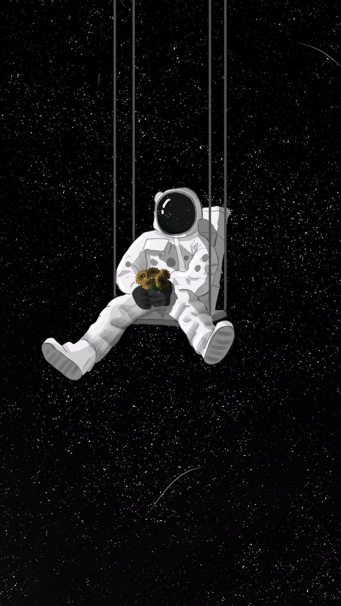 Black Astronaut Wallpapers - Top Free Black Astronaut Backgrounds
