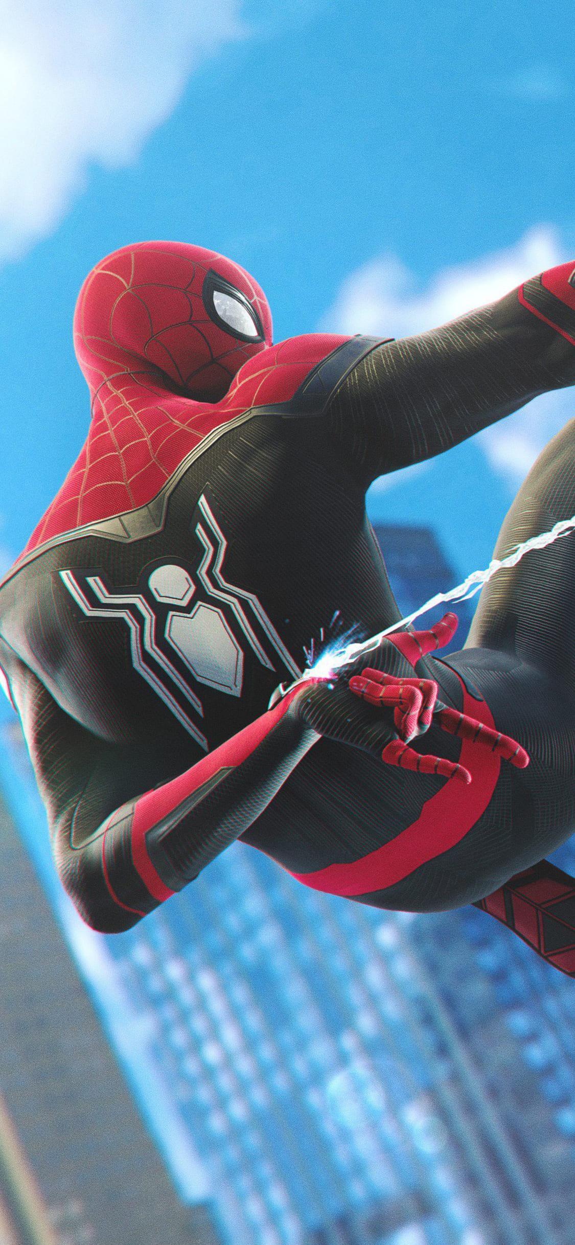 1125x2436 Spider Man iPhone Wallpaper: Free HD Background For iPhone