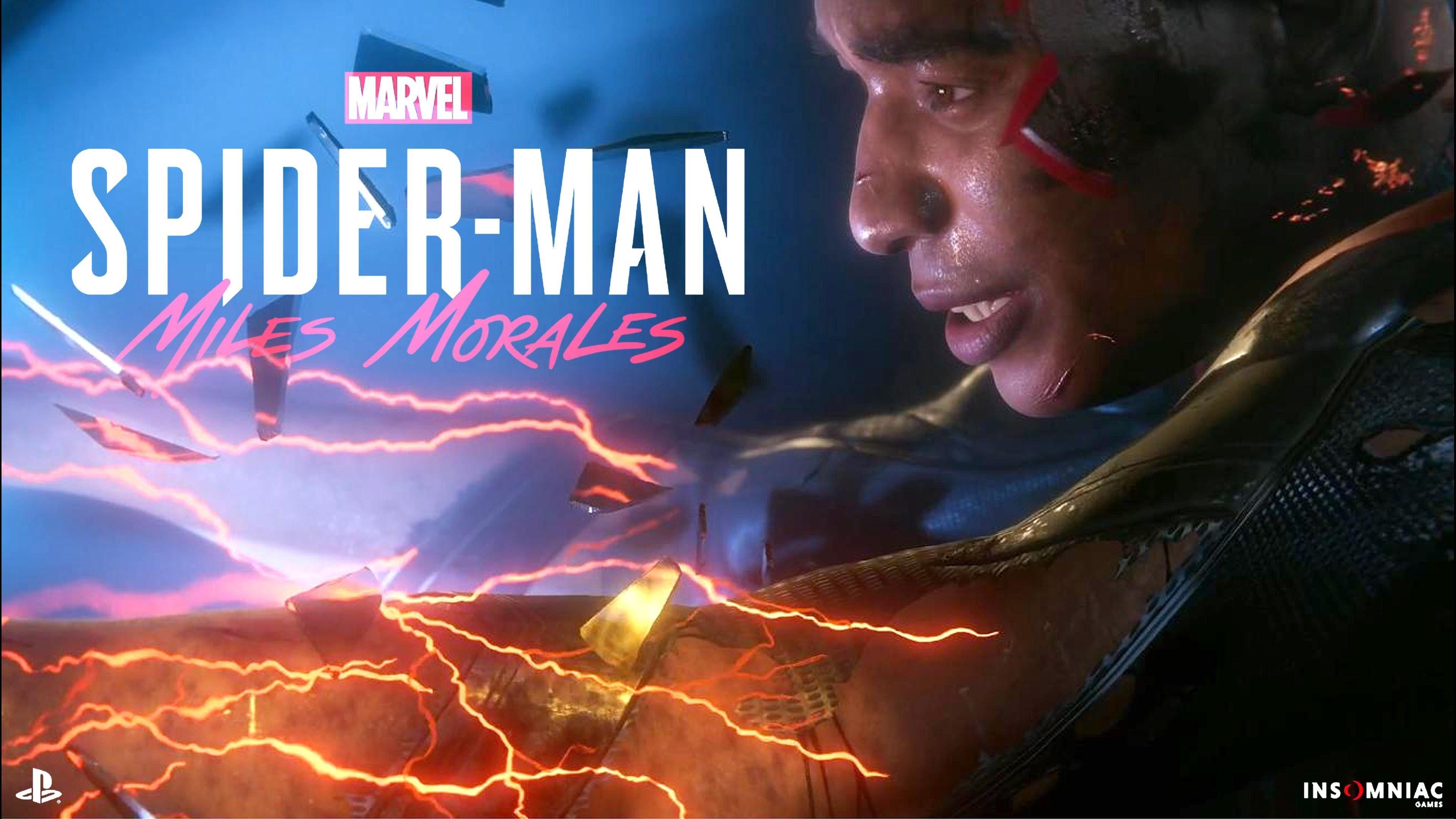 3840x2160 Wallpaper Spider Man: Miles Morales, Gameplay, PS PlayStation BLM, Games