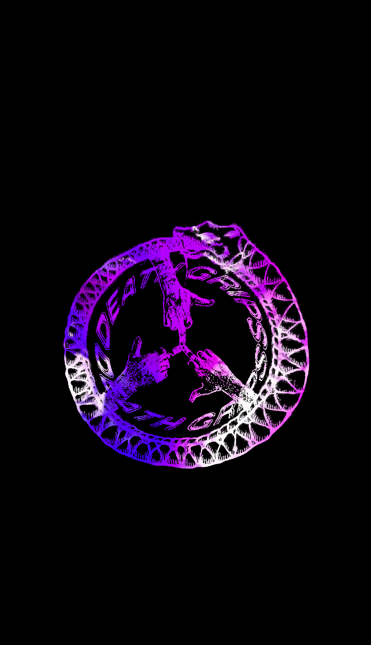 1207x2100 Someone posted a Peace Daisy wallpaper so I am sharing the one I made for my phone
