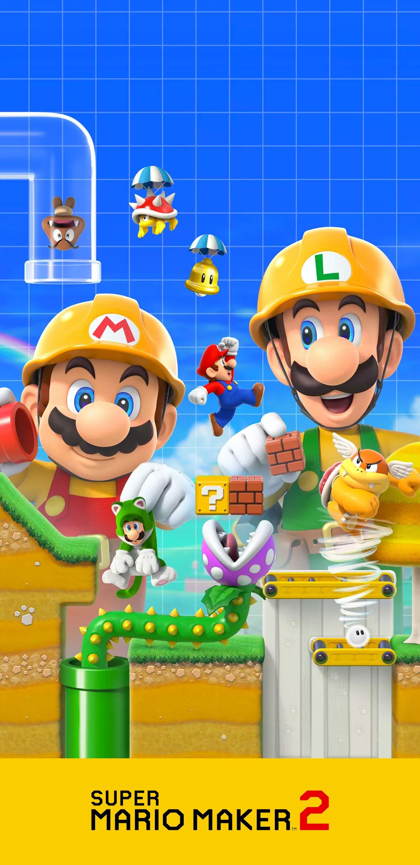 1440x2960 Super Mario iPhone Wallpaper