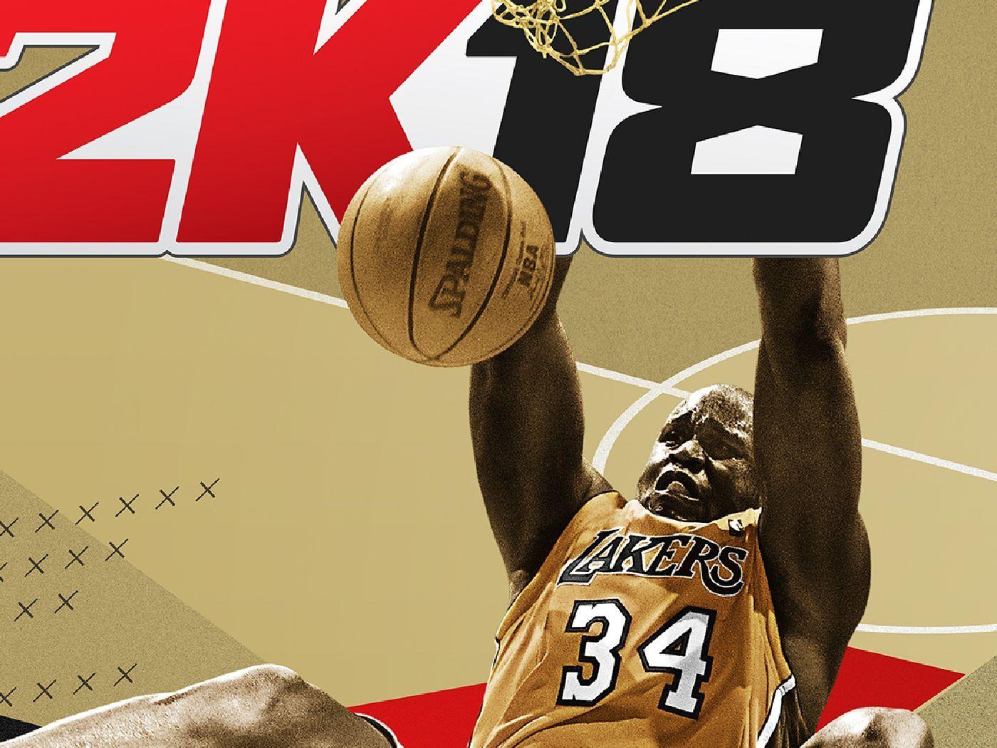 1400x1050 NBA 2K18 announces launch date, celebrates Shaq on special cover