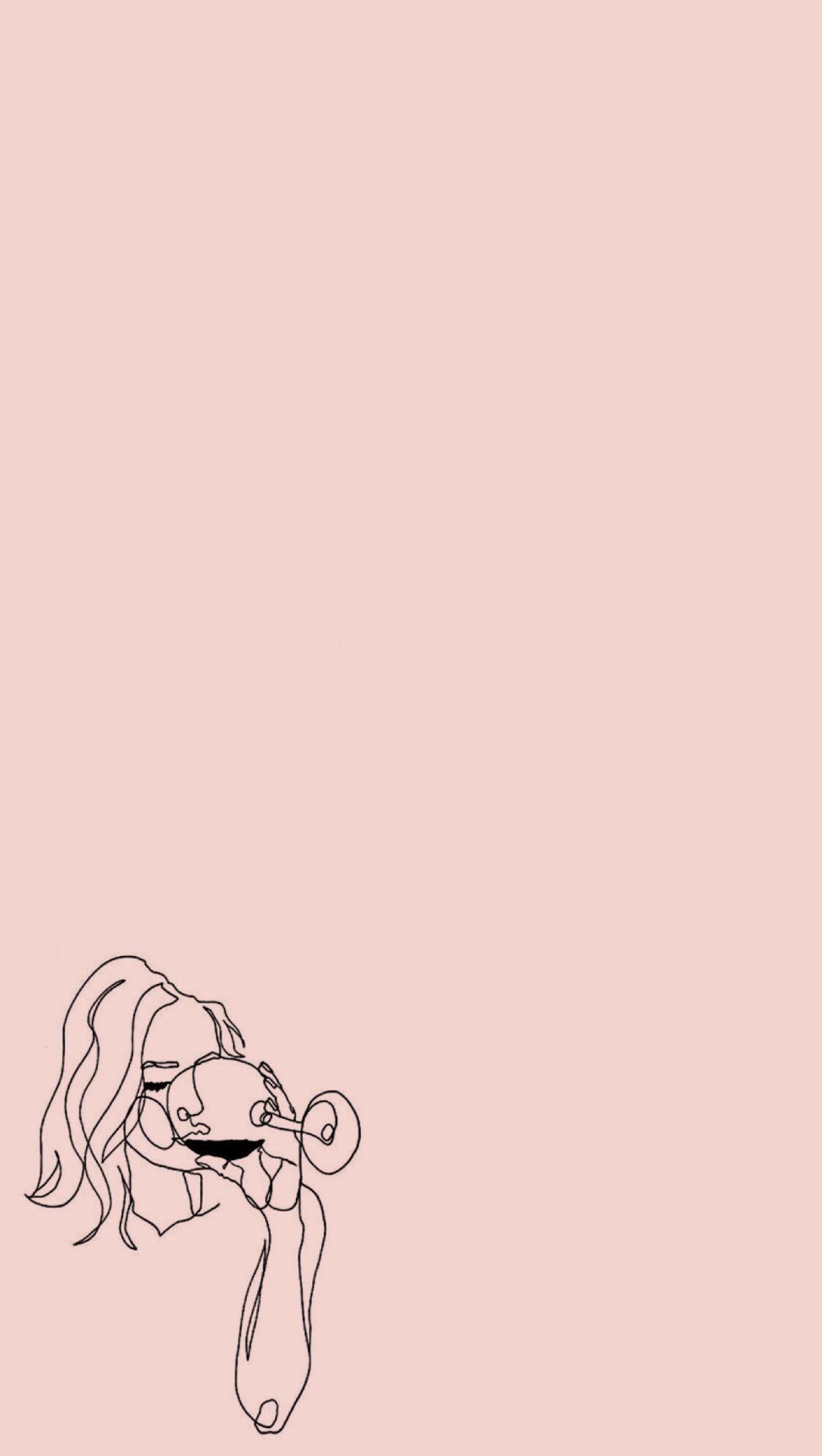 Line Art Iphone Wallpapers Top Free Line Art Iphone Backgrounds Wallpaperaccess