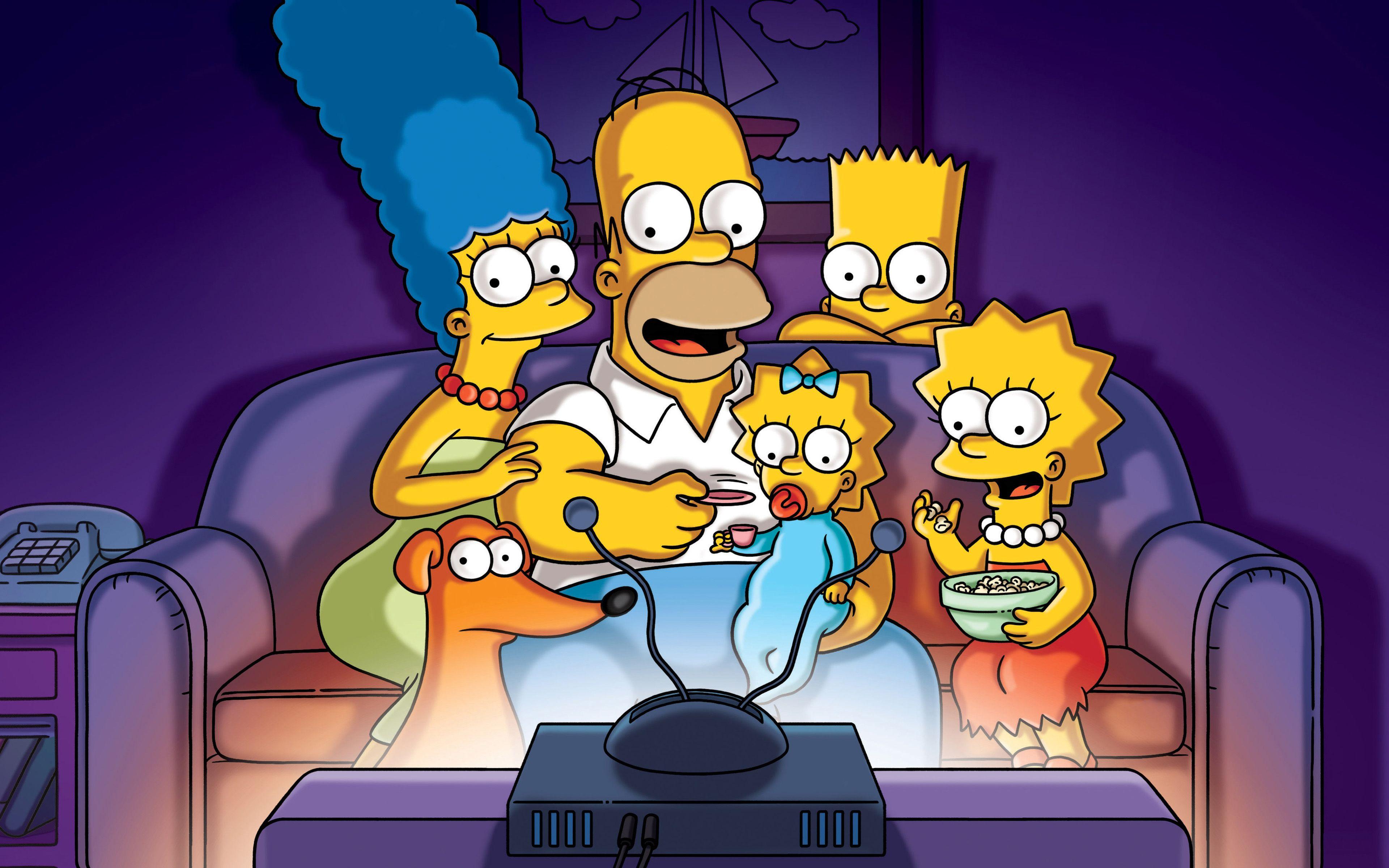 3840x2400 Download wallpaper 4k, The Simpsons, Homer Simpson, Bart Simpson, Marge Simpson, Lisa Simpson, 2019 movie, Simpsons for desktop with resolution 3840x2400. High Quality HD picture wallpaper