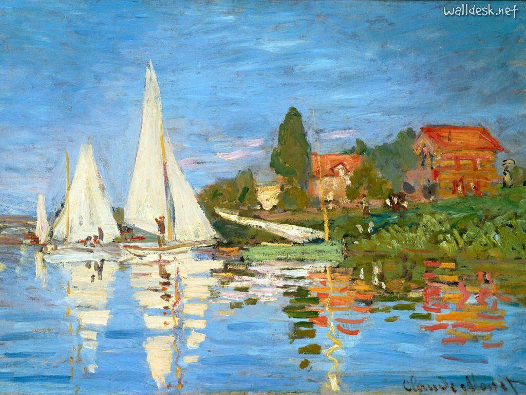 1024x768 Claude Monet wallpaperx768