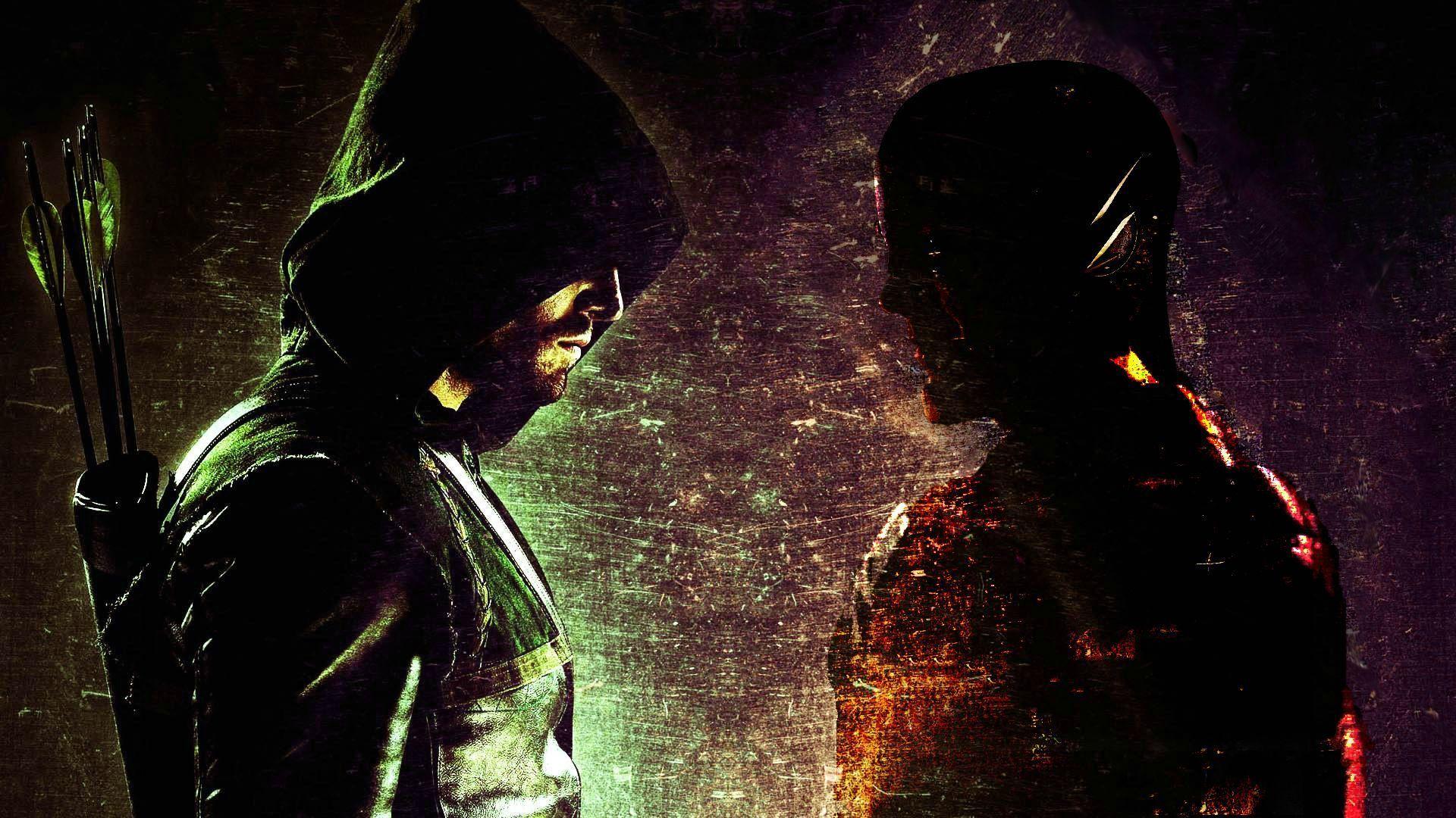 1920x1080 Flash vs Arrow HD Desktop Wallpaper