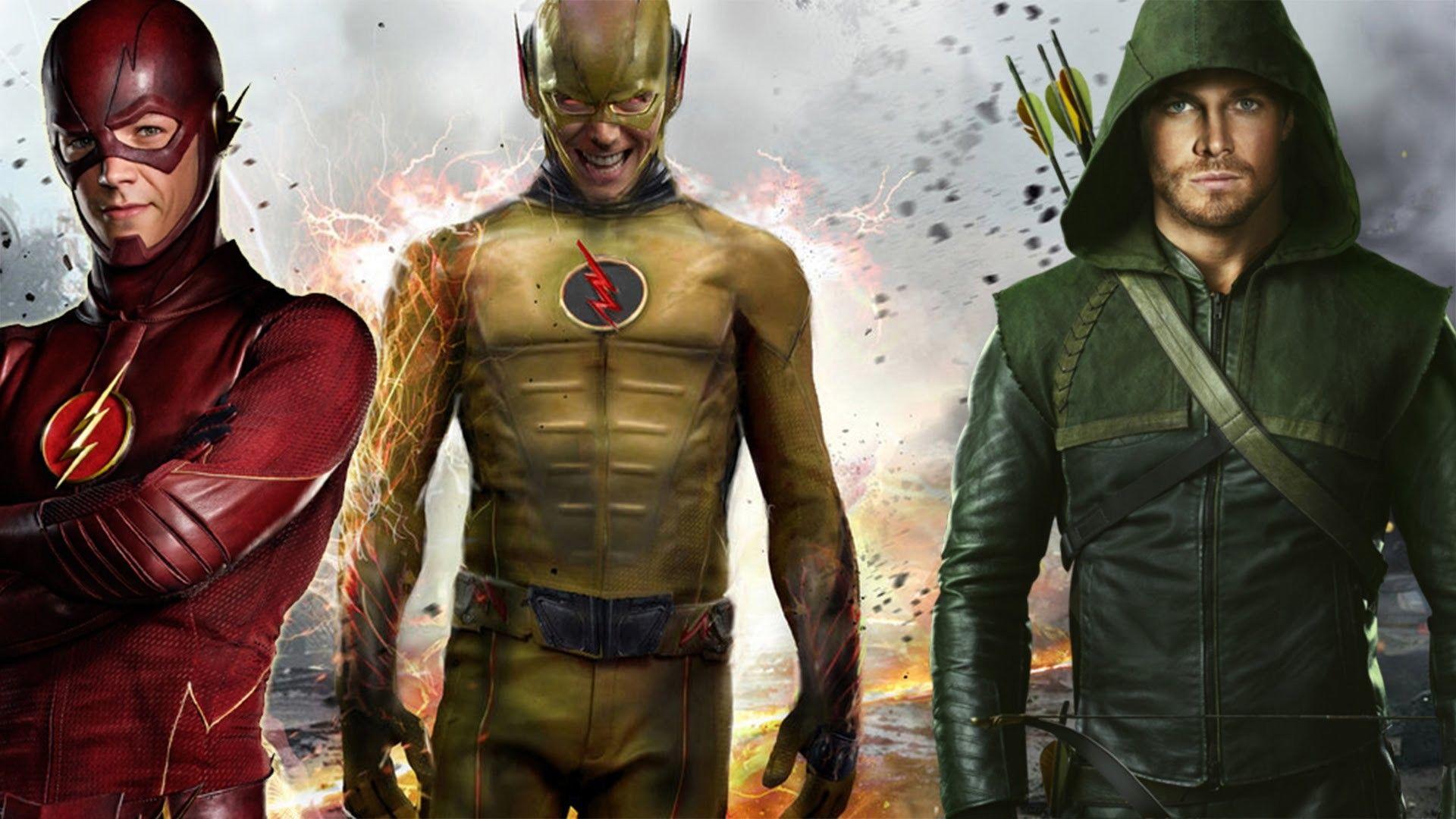 1920x1080 Arrow and Flash HD