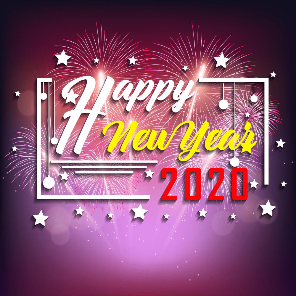 1000x1000 Happy New Year 2020 Wallpaper Year 2020 Image
