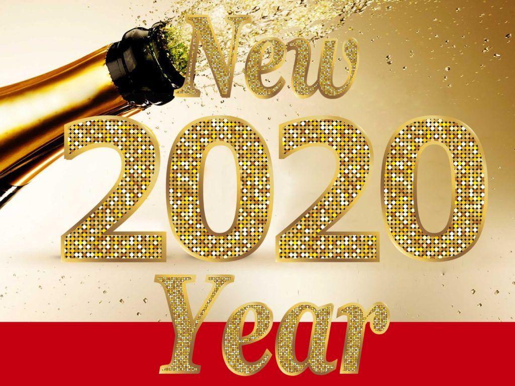 1024x768 Happy New Year 2020 Sampin Bottle Photo 3D Wallpaper HD 3840x2400 :