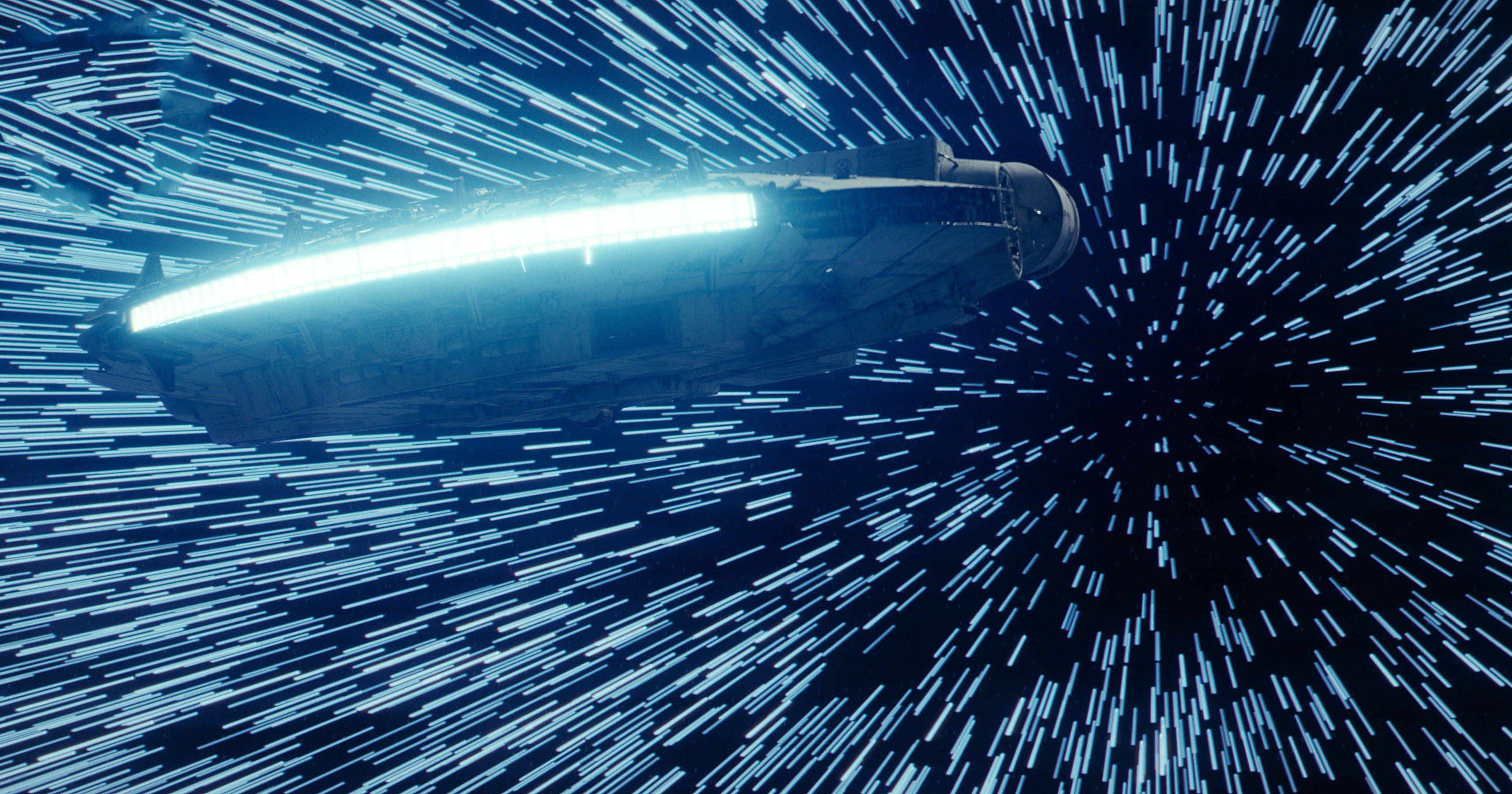 3428x1800 Millennium Falcon Star Wars Hyperspace .