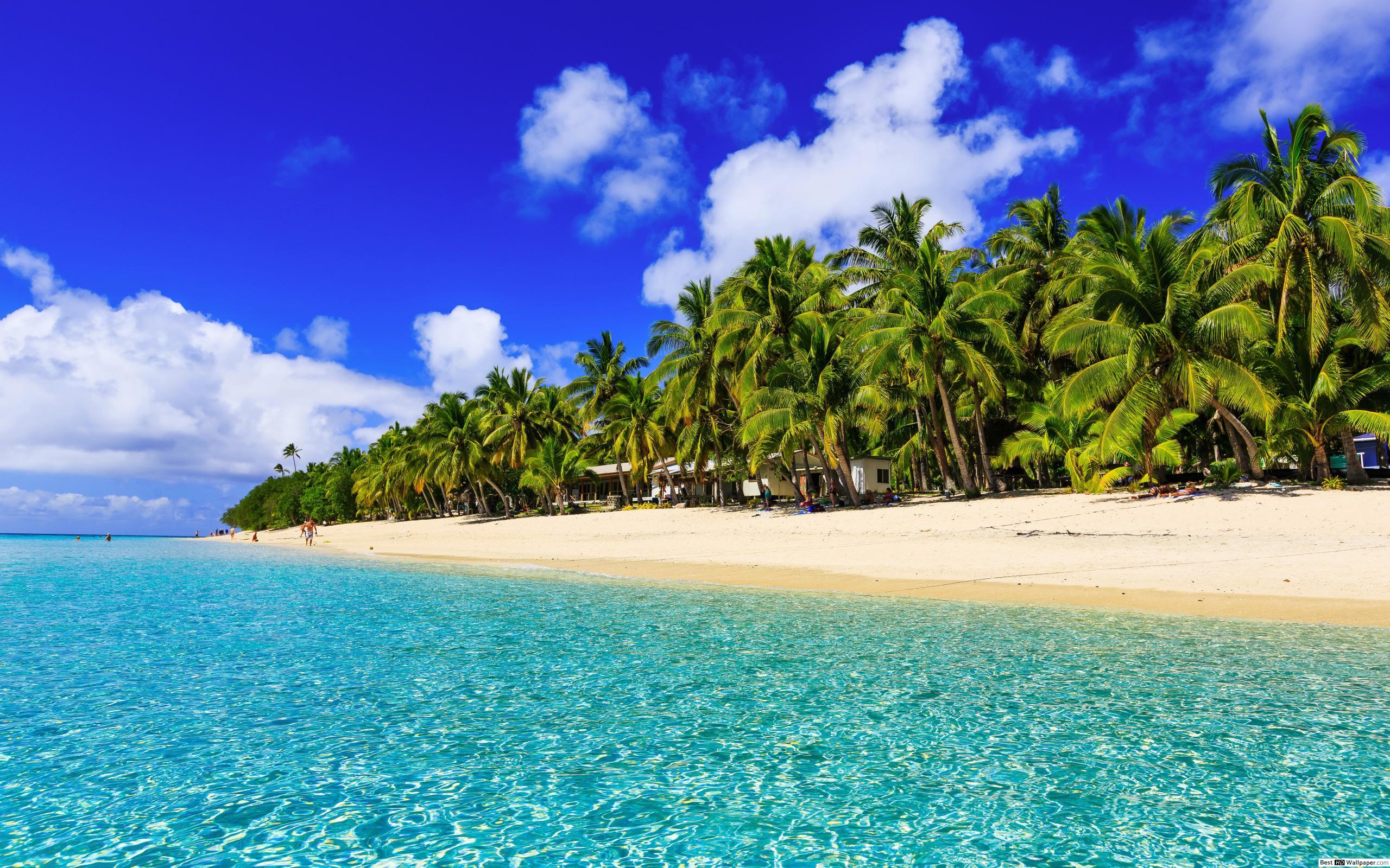 2560x1600 Beautiful Sea Beach HD wallpaper download