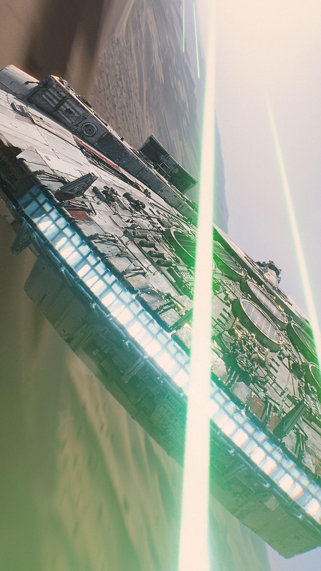 1080x1920 Millennium Falcon HDwallpaper
