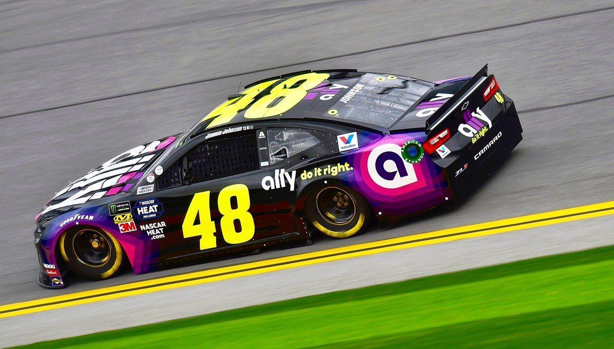 1200x683 Jimmie Johnson wins the 2019 Clash. Great to be back in Victory Lane!. Nascar race cars, Nascar racing, Nascar drivers